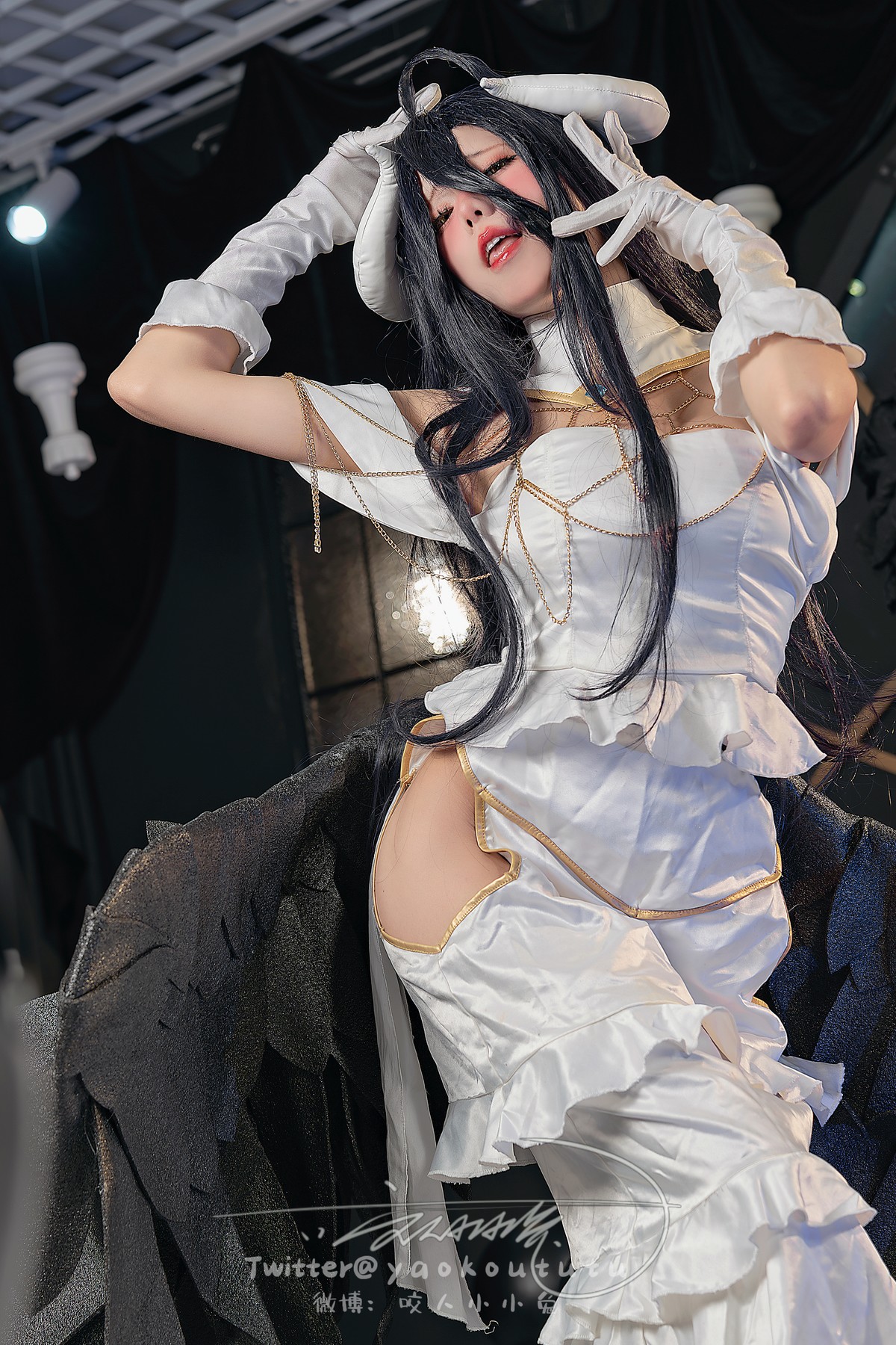 Cosplay 黏黏团子兔 魅魔之耻 雅儿贝德 & Tell Me [56P]