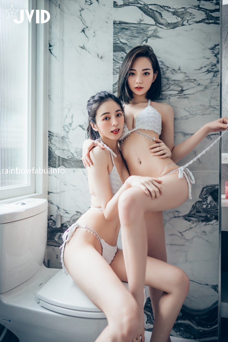 JVID精品 啾啾×辰辰-两位女神互动 [125P]