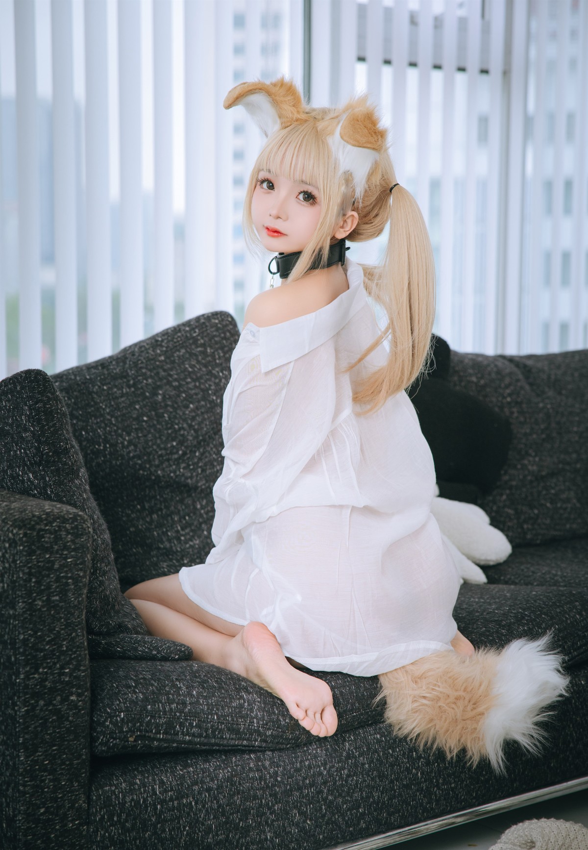 Cosplay 日奈娇 衬衫小狗 Set.02 [50P]