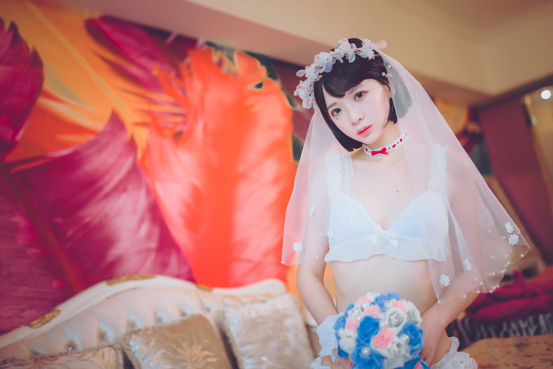 Cosplay 疯猫ss 梦中的婚礼 [49P]