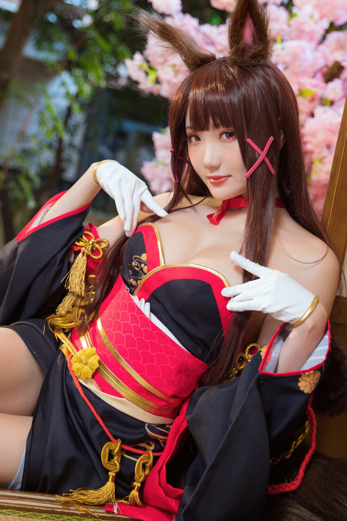 Cosplay 瓜希酱 赤城 Akagi [32P]