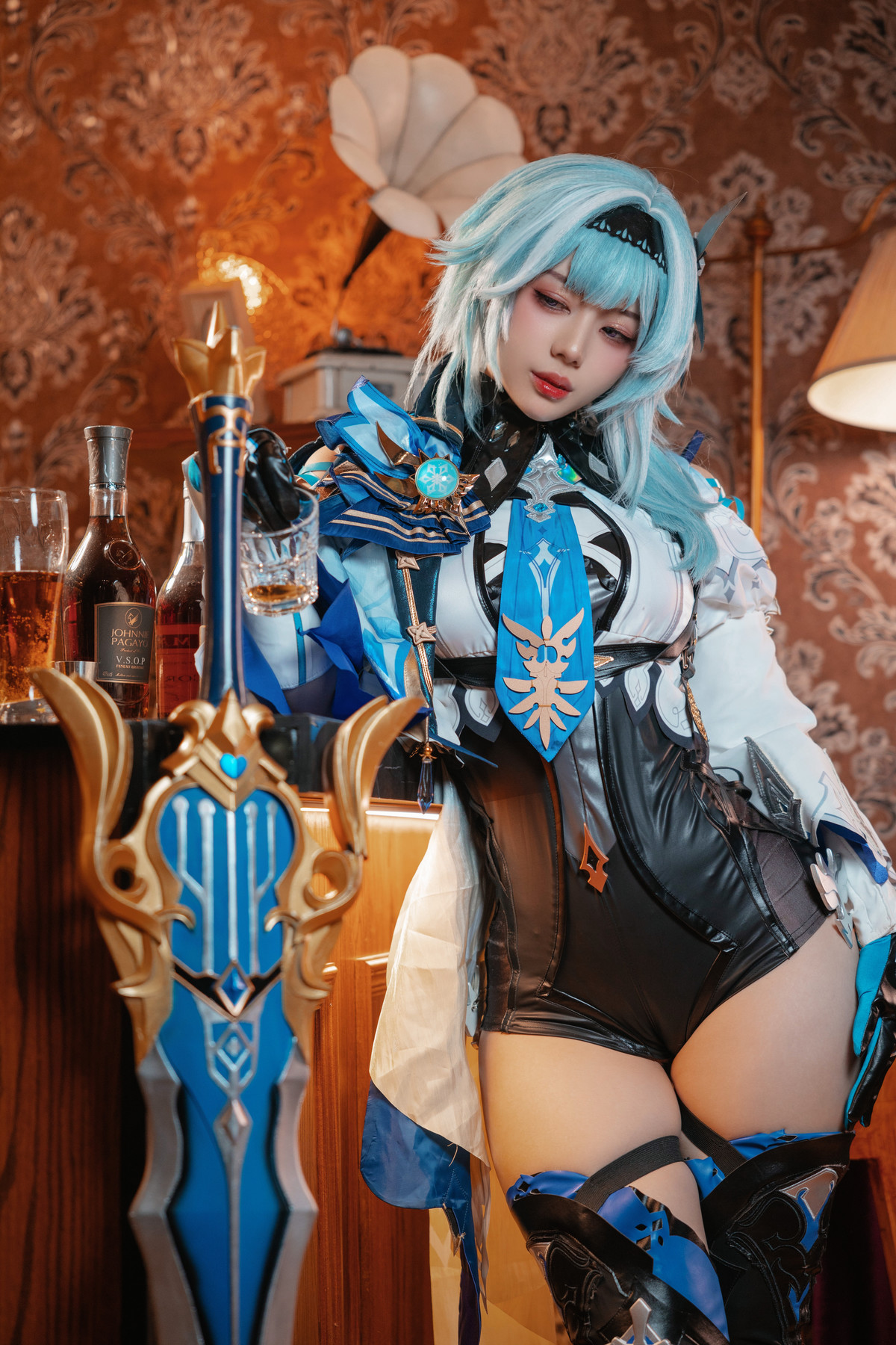 Cosplay 九言 优菈 Eula [41P]