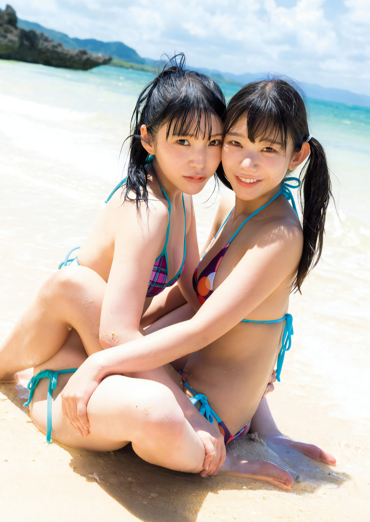 長澤茉里奈×長澤聖愛, 写真集 「Wpocchi」 Set.04 [35P]