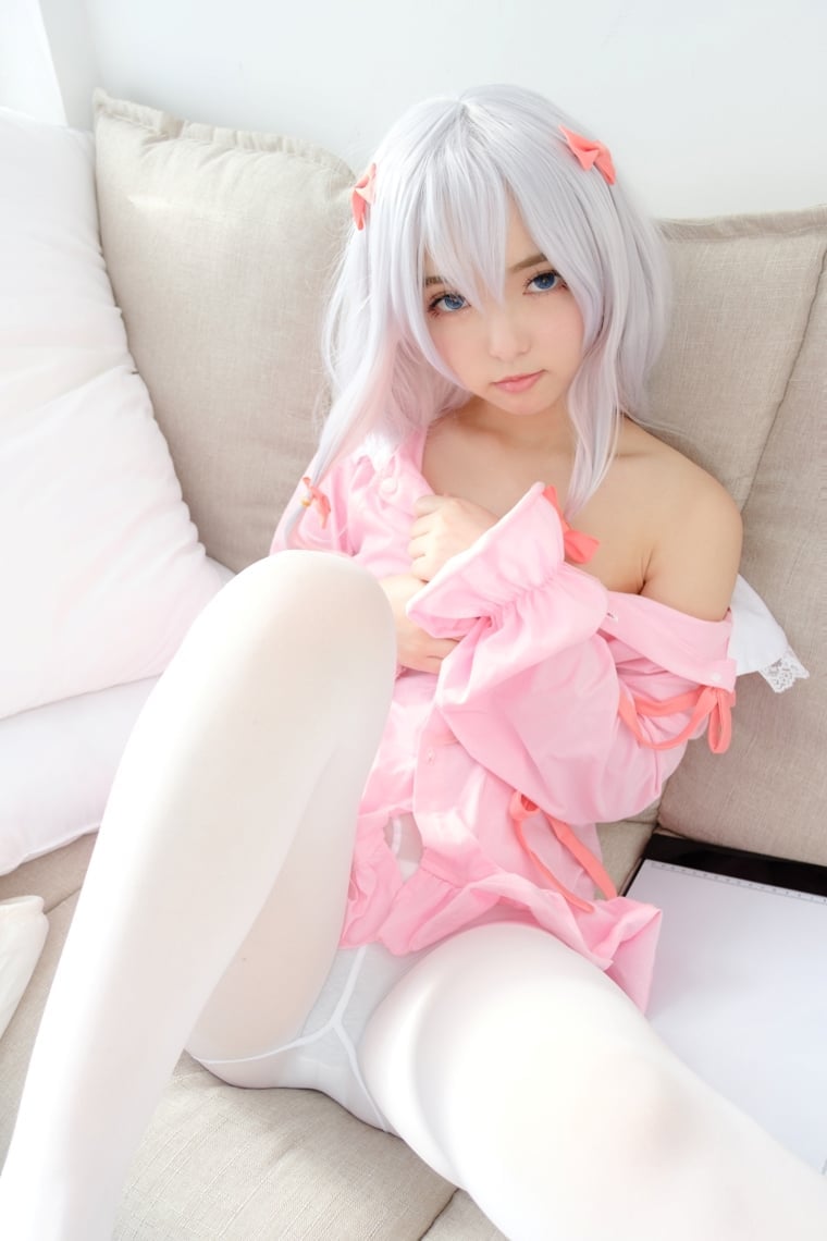 Izumi Sagiri Cosplay 森萝财团 Loli girl cosplay very cute girl [81P]