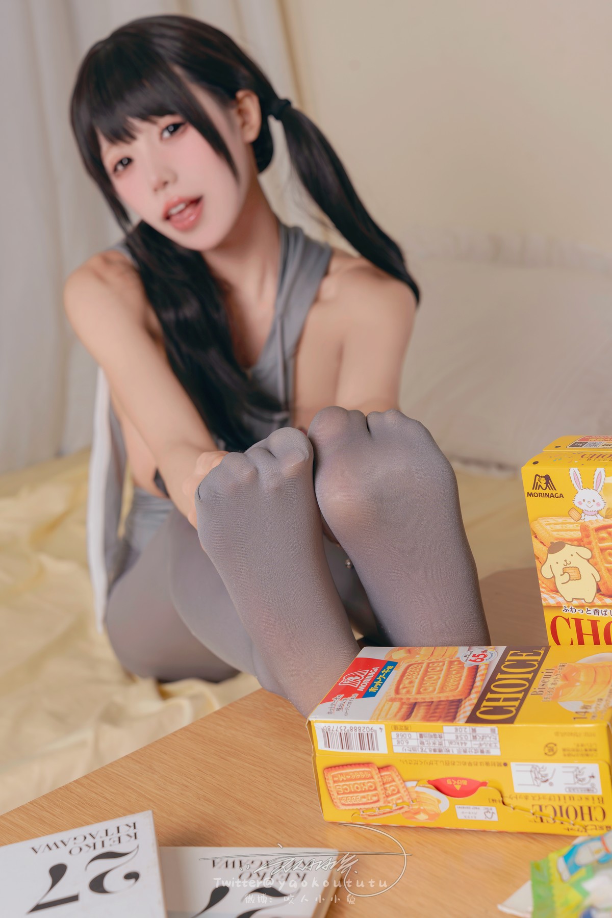 Cosplay 黏黏团子兔 小灰兔 Gray Rabbit [42P]