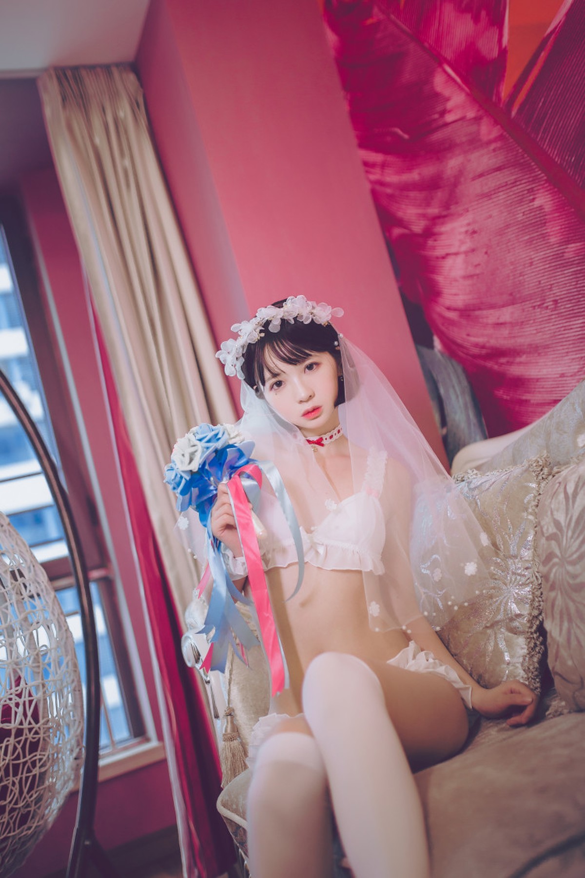 Cosplay 疯猫ss 梦中的婚礼 [49P]