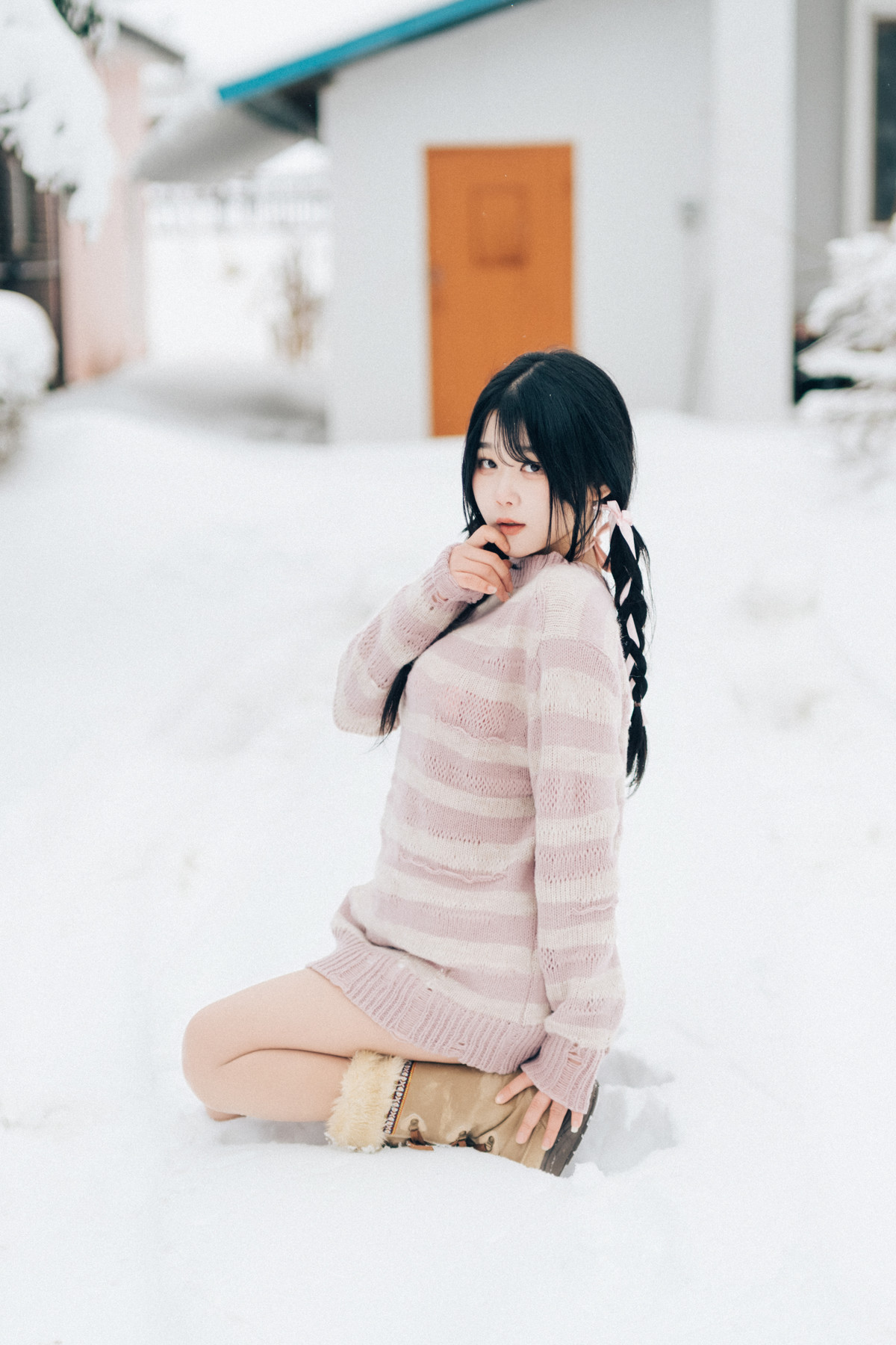 ZIA.Kwon 권지아, [Loozy] Snow Girl Set.02 [56P]