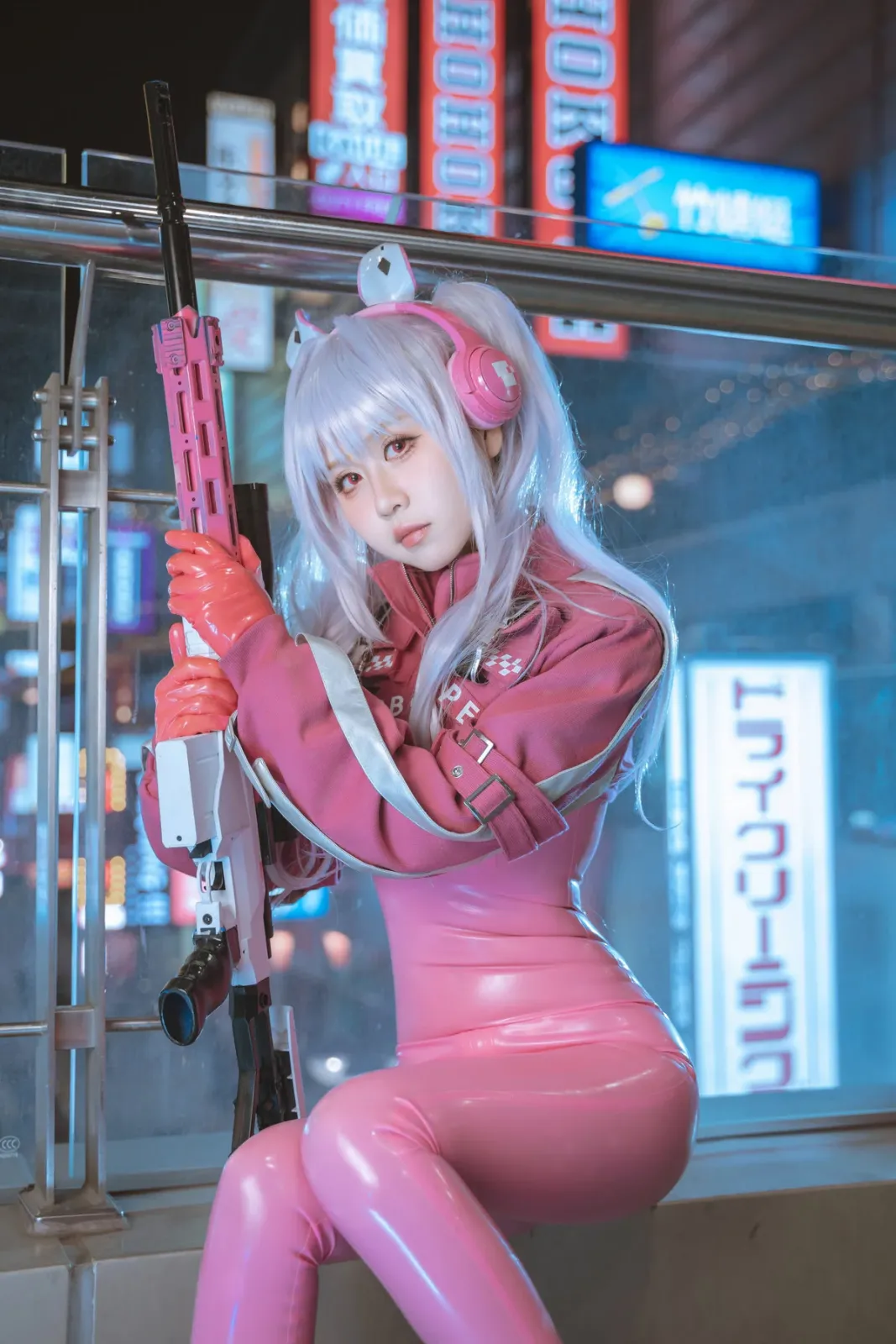 阳光美少女萌芽儿o0爱丽丝主题户外性感粉红连体衣紧身秀凹凸身材撩人诱惑写真 [108P]