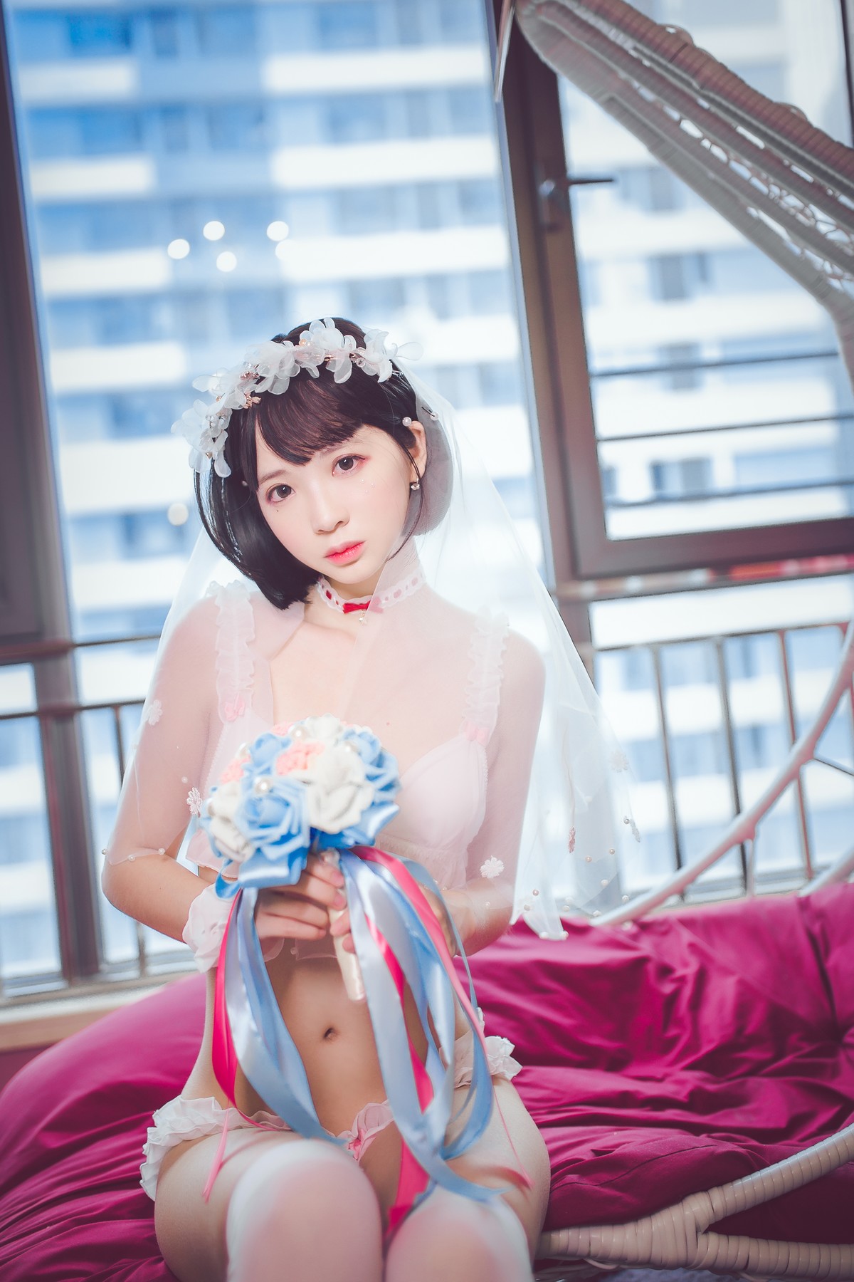 Cosplay 疯猫ss 梦中的婚礼 [49P]