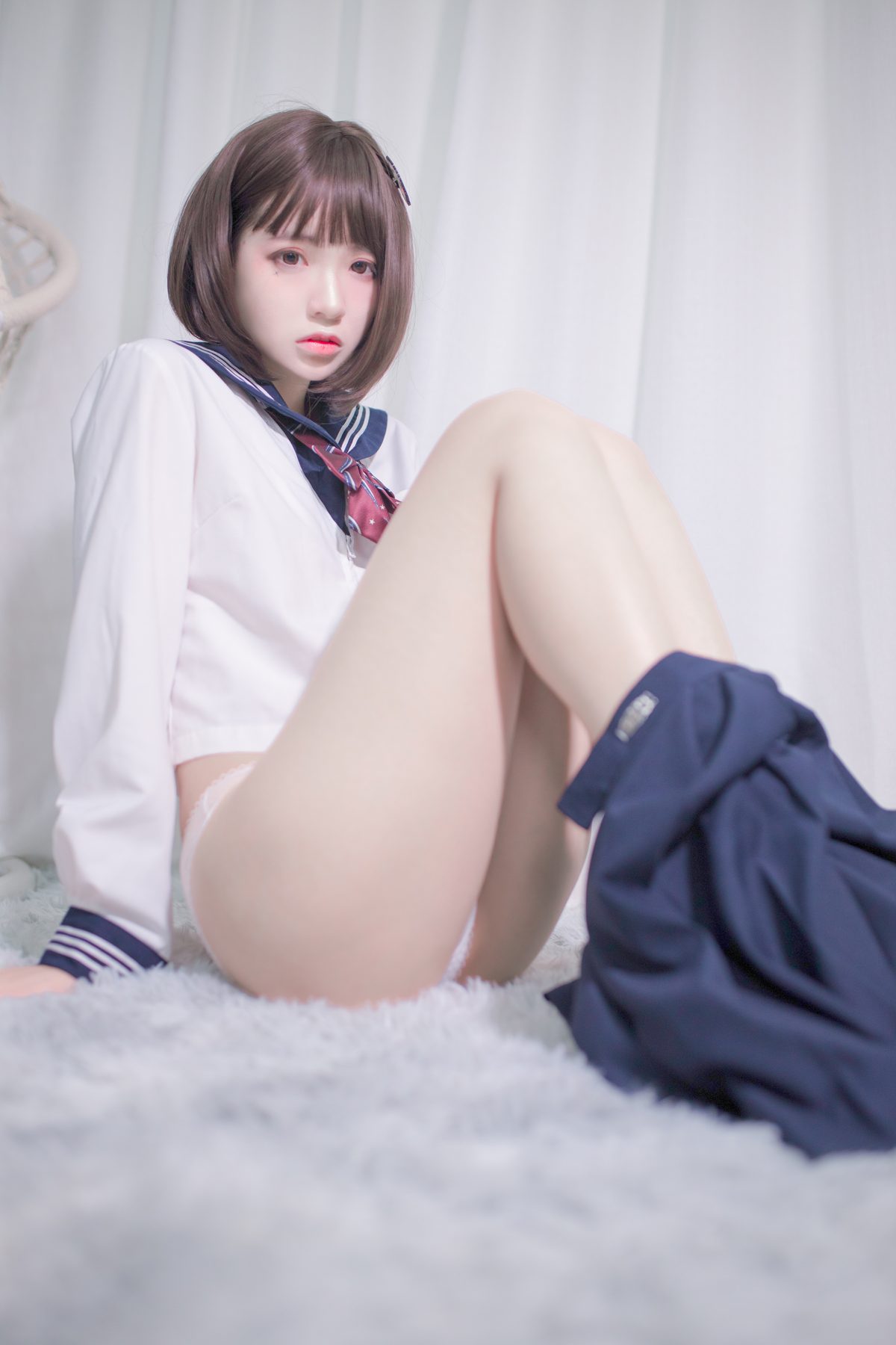 Coser@疯猫ss – 居家JK