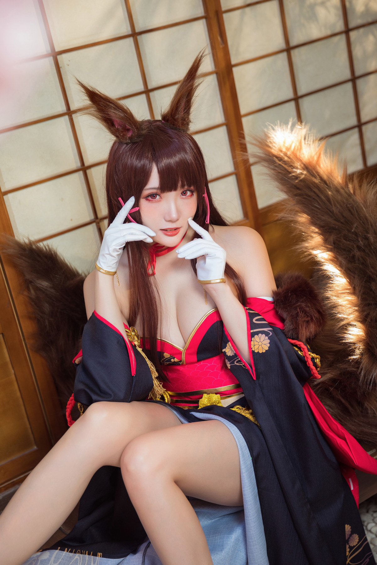 Cosplay 瓜希酱 赤城 Akagi [32P]