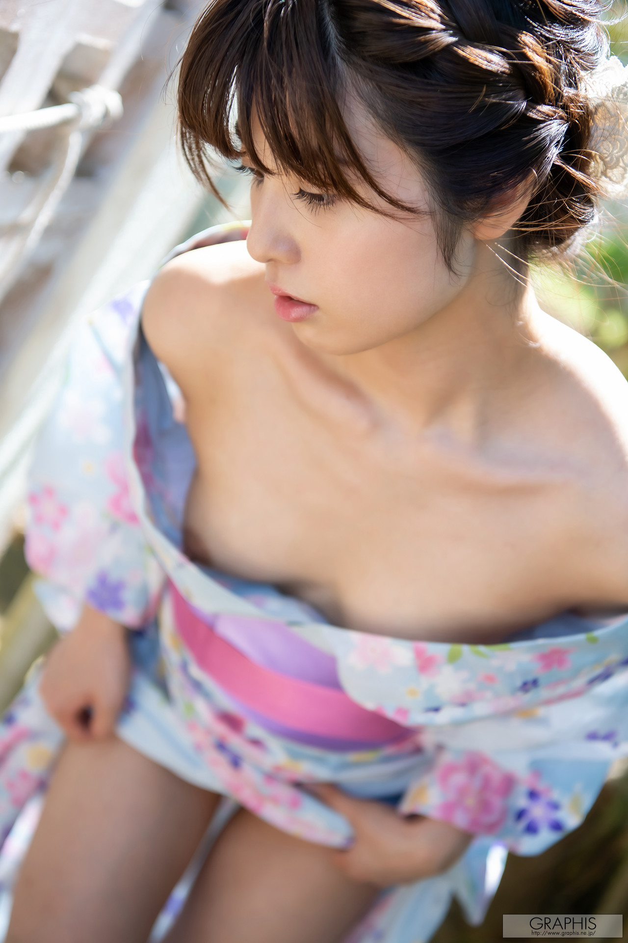 朝比奈ななせ 石原希望 JULIA, [Graphis] SPECIAL! Mixture Gallery 「浴衣ギャラリー Yukata Gallery」 Set.02 [30P]