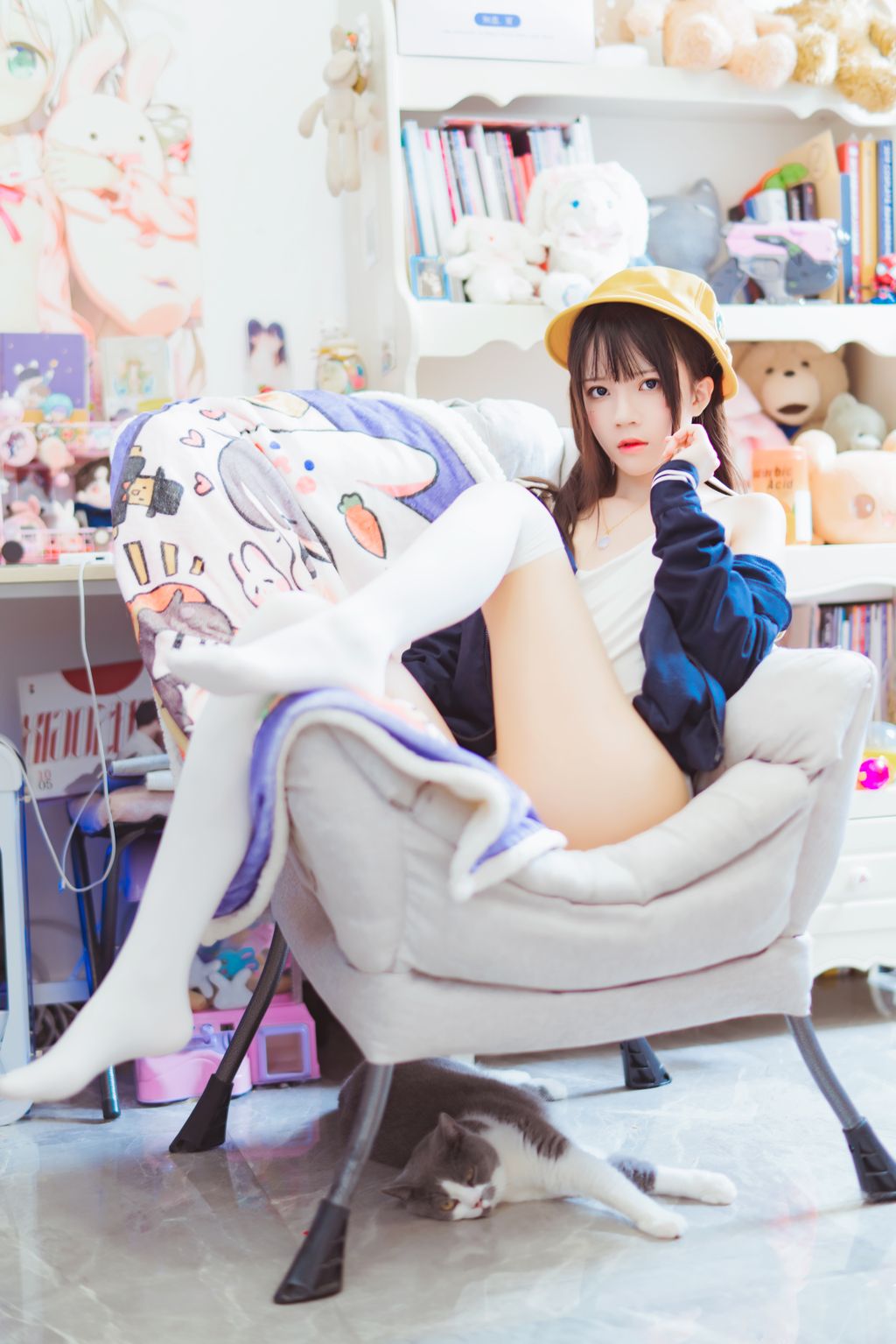 Coser @ 桜 桃 喵 Vol.085: 桜 桃 未熟 3 奶 桃桃