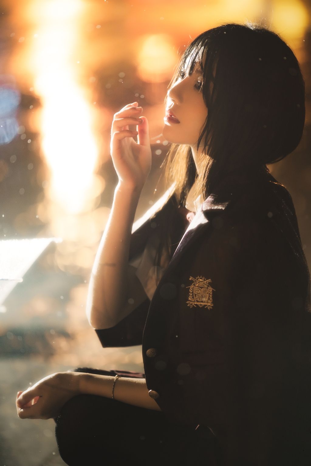 Coser @ 桜 桃 喵 Vol.089: 桜 桃 未熟 3 雨 下