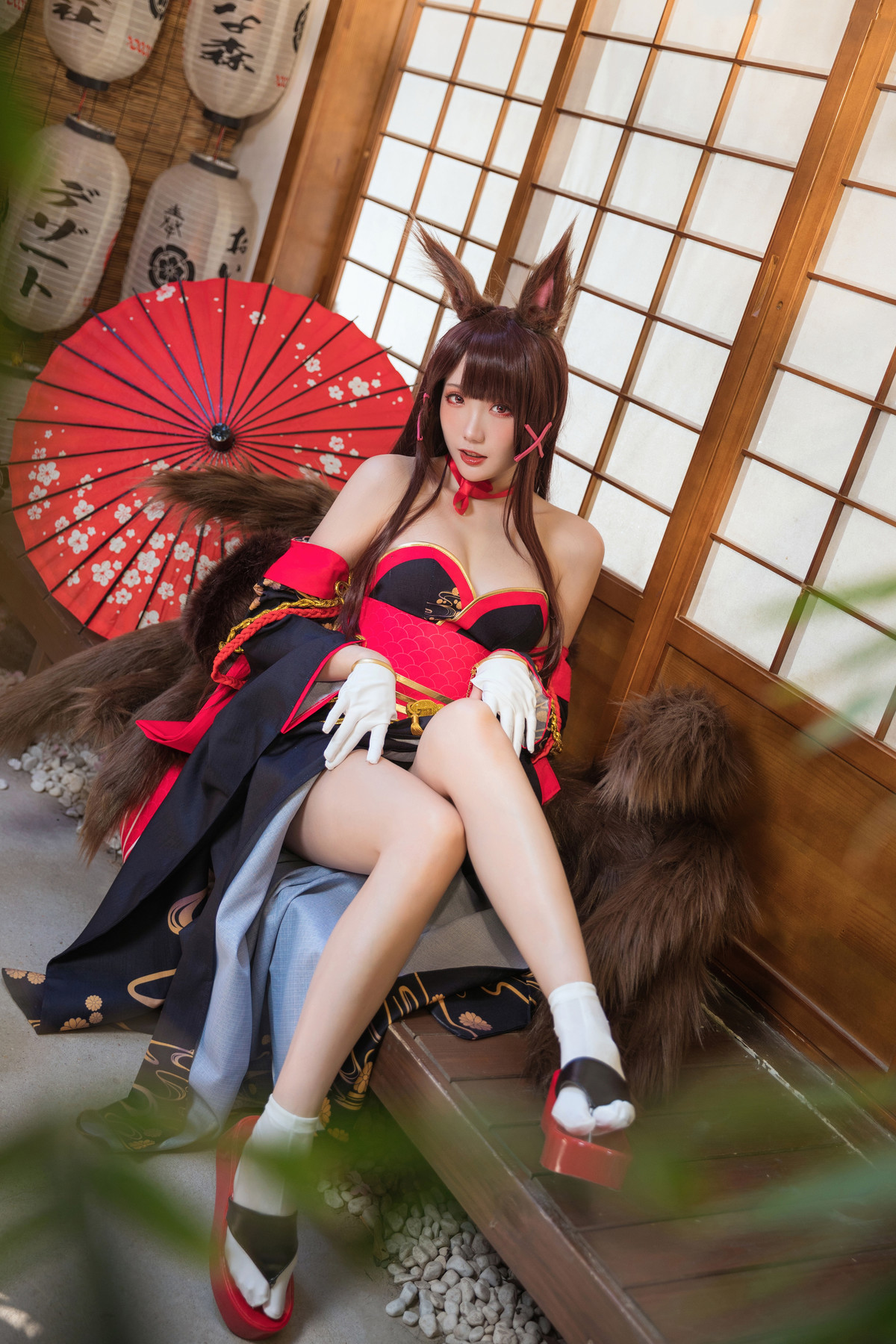 Cosplay 瓜希酱 赤城 Akagi [32P]