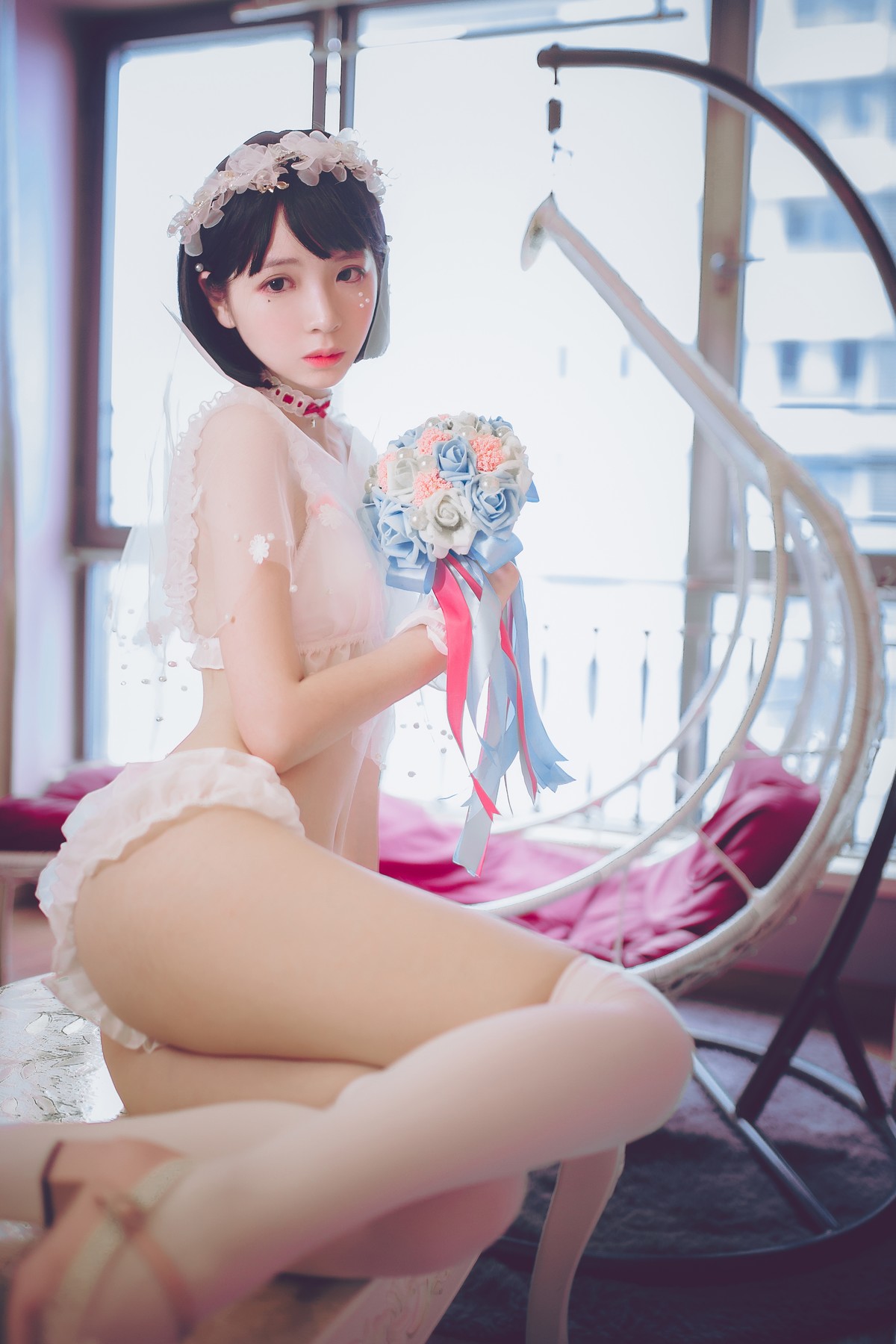 Cosplay 疯猫ss 梦中的婚礼 [49P]