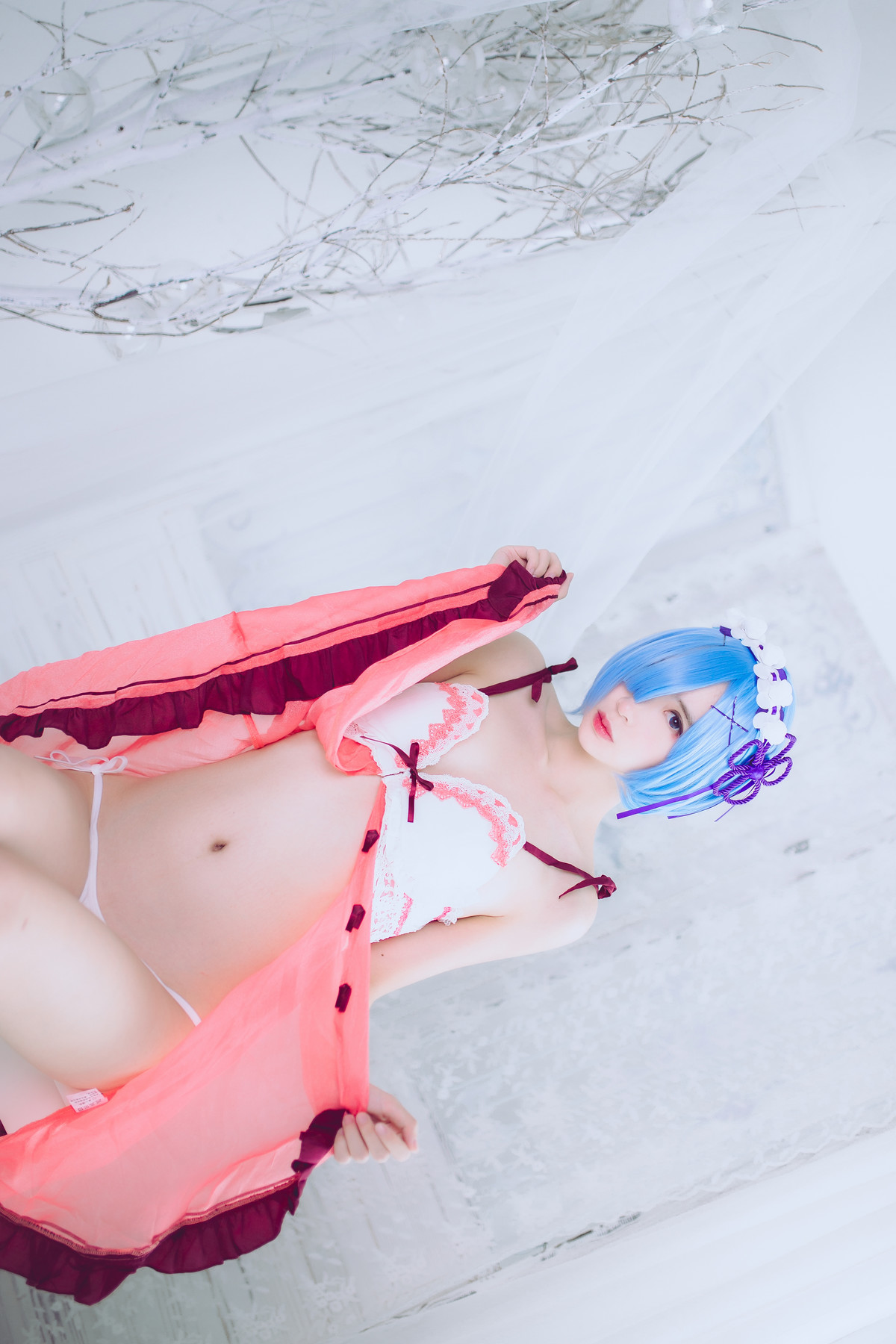 Cosplay 疯猫ss 蕾姆 [42P]