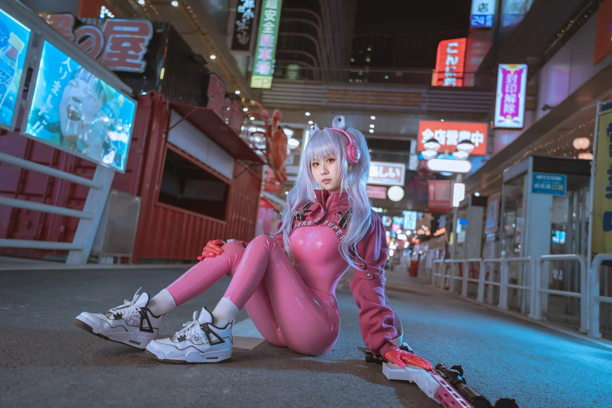 阳光美少女萌芽儿o0爱丽丝主题户外性感粉红连体衣紧身秀凹凸身材撩人诱惑写真 [108P]