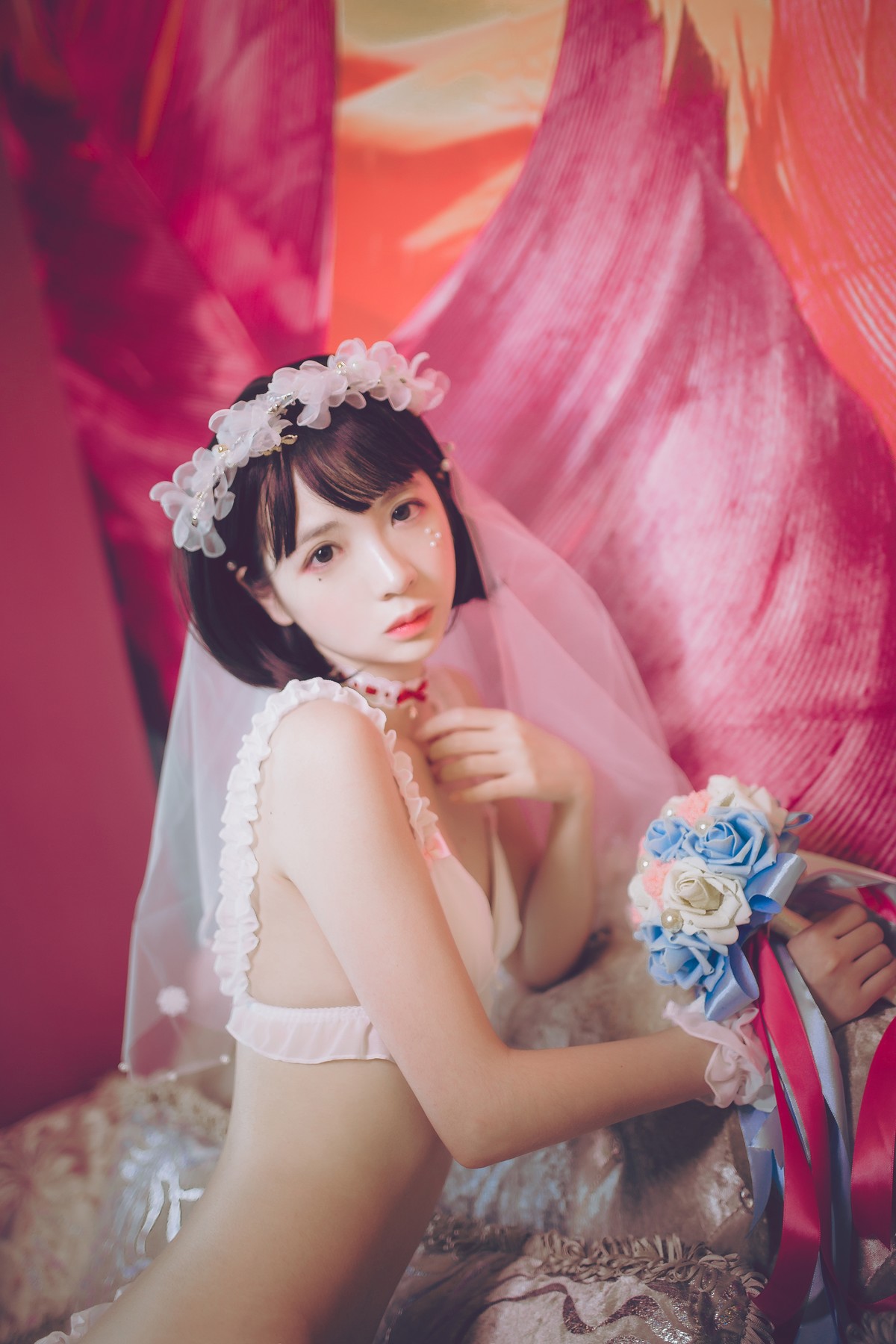 Cosplay 疯猫ss 梦中的婚礼 [49P]