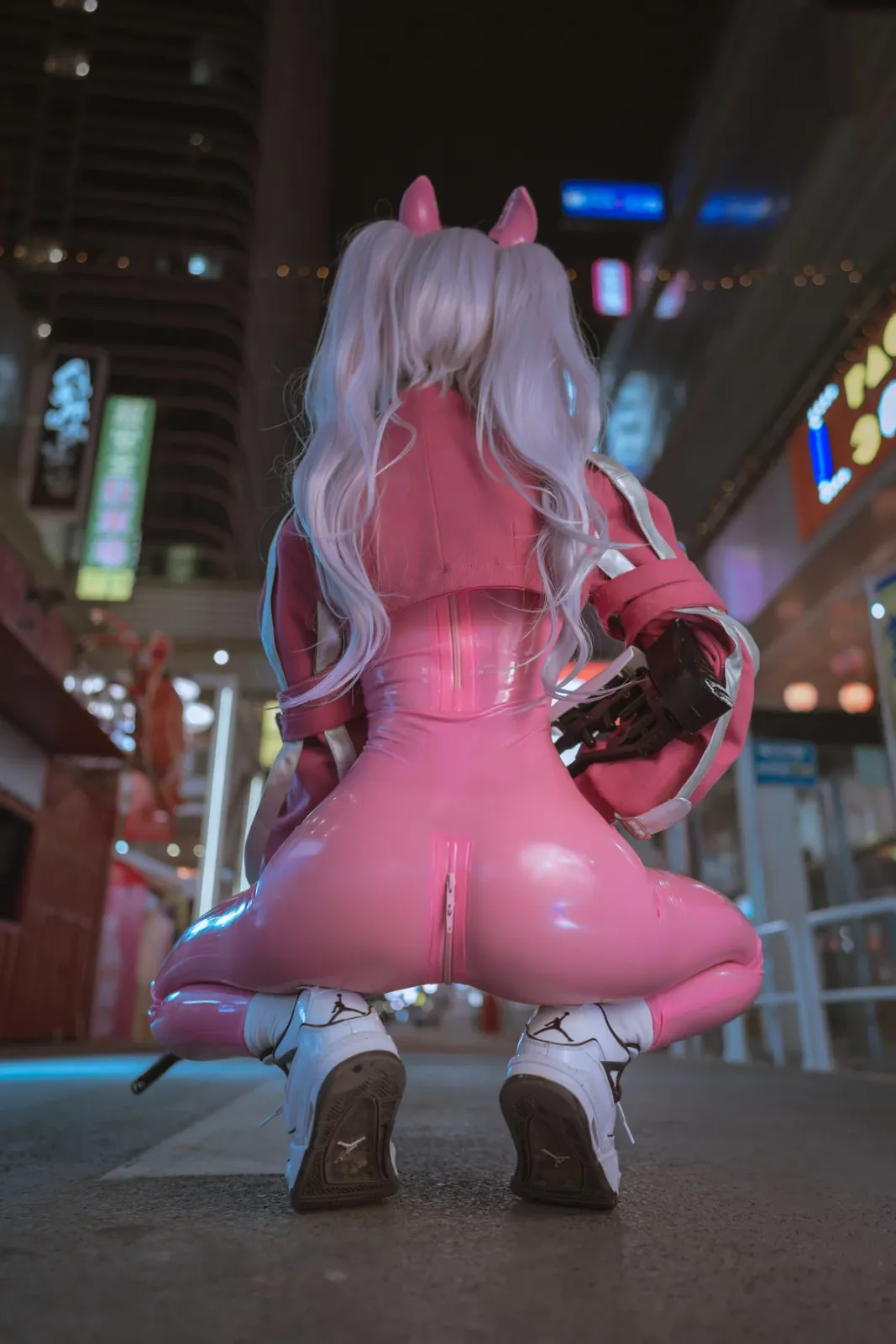 阳光美少女萌芽儿o0爱丽丝主题户外性感粉红连体衣紧身秀凹凸身材撩人诱惑写真 [108P]