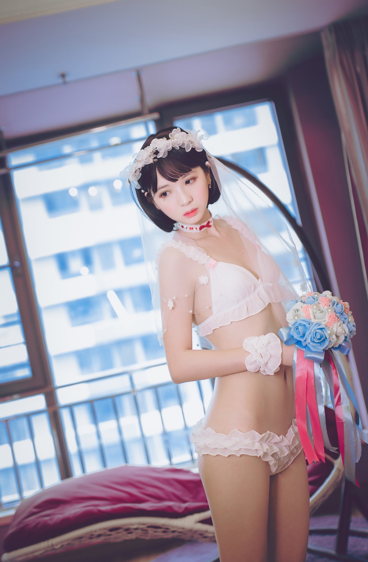 Cosplay 疯猫ss 梦中的婚礼 [49P]