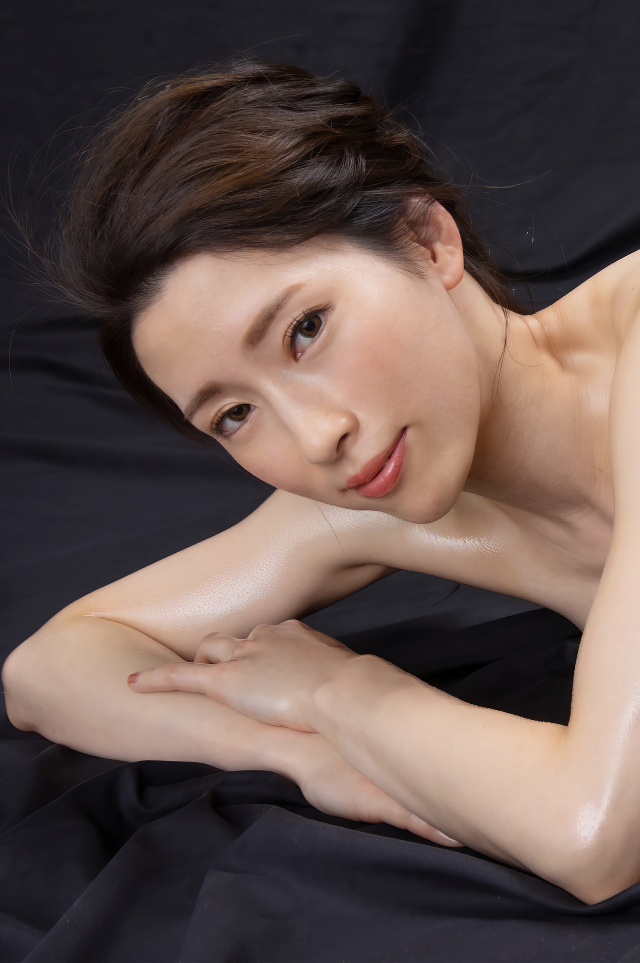 Waka Ninomiya 二宮和香, ヌードポーズ写真集 絶対的透け透けテカテカポーズブック Set.03 [35P]