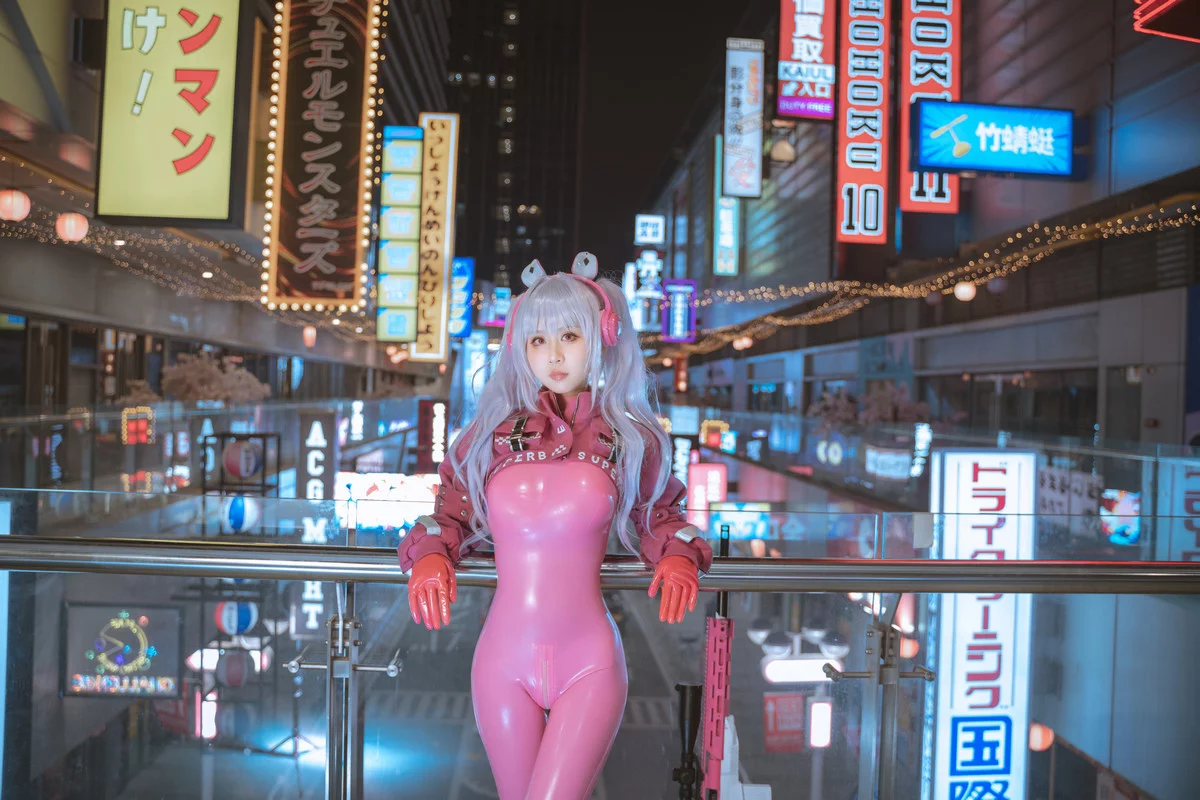 阳光美少女萌芽儿o0爱丽丝主题户外性感粉红连体衣紧身秀凹凸身材撩人诱惑写真 [108P]
