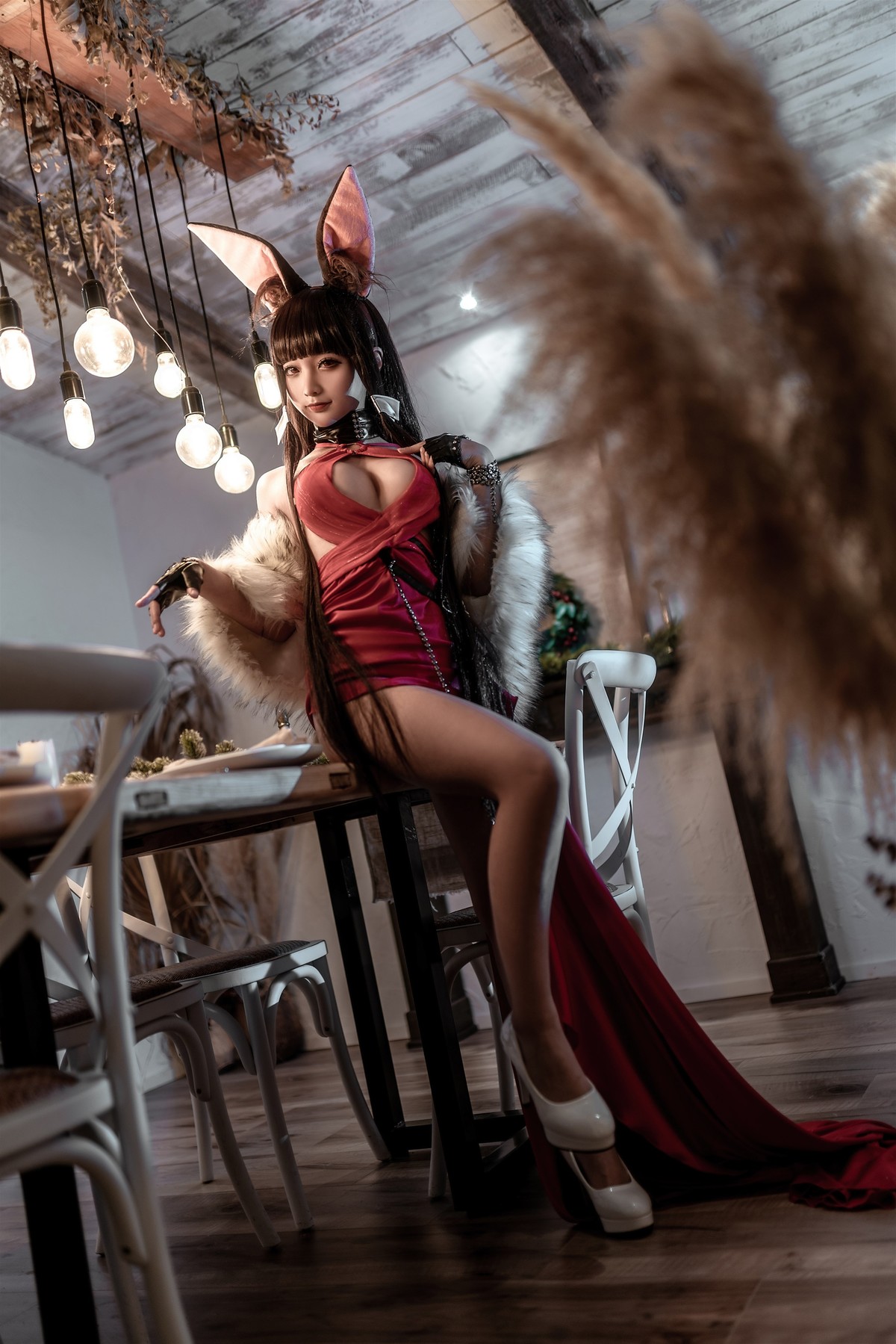 Cosplay 蠢沫沫Chunmomo Akagi Ruby Laced [40P]