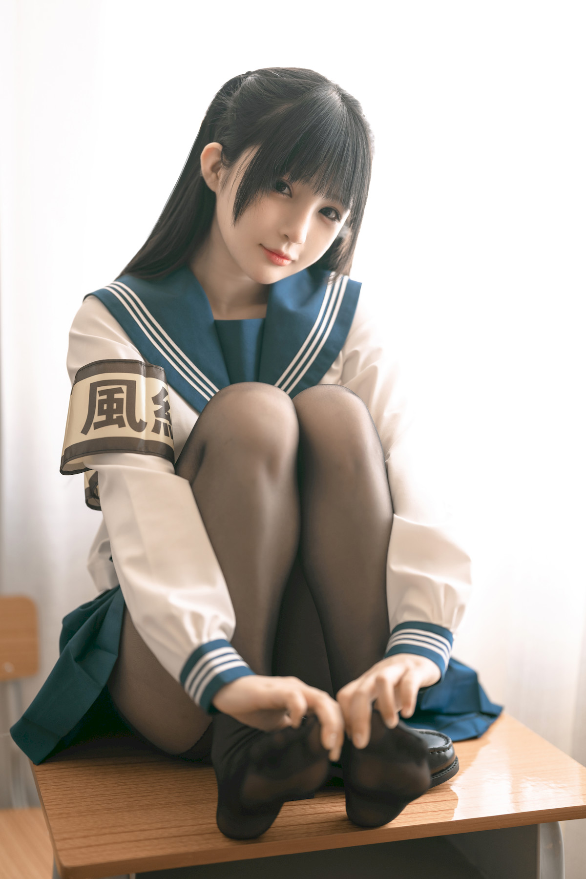 桜井宁宁 Cosplay 风纪委员 [98P]