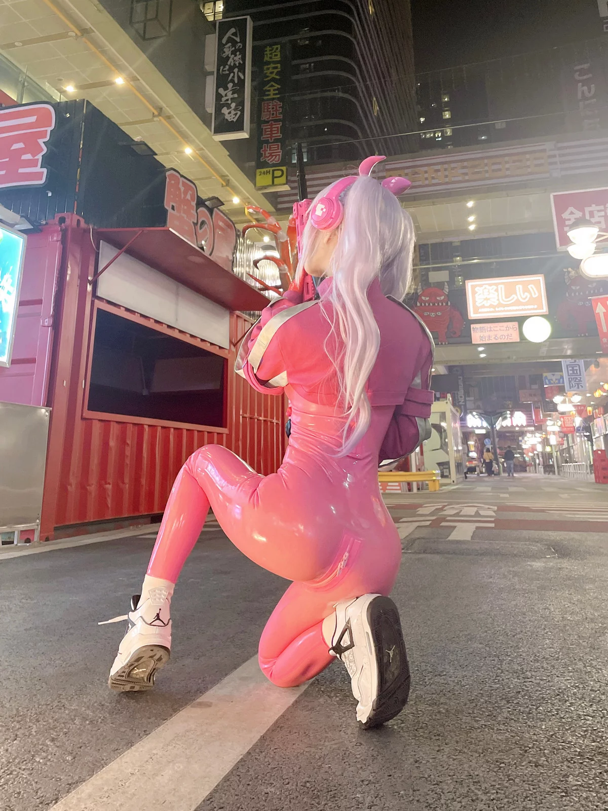 阳光美少女萌芽儿o0爱丽丝主题户外性感粉红连体衣紧身秀凹凸身材撩人诱惑写真 [108P]