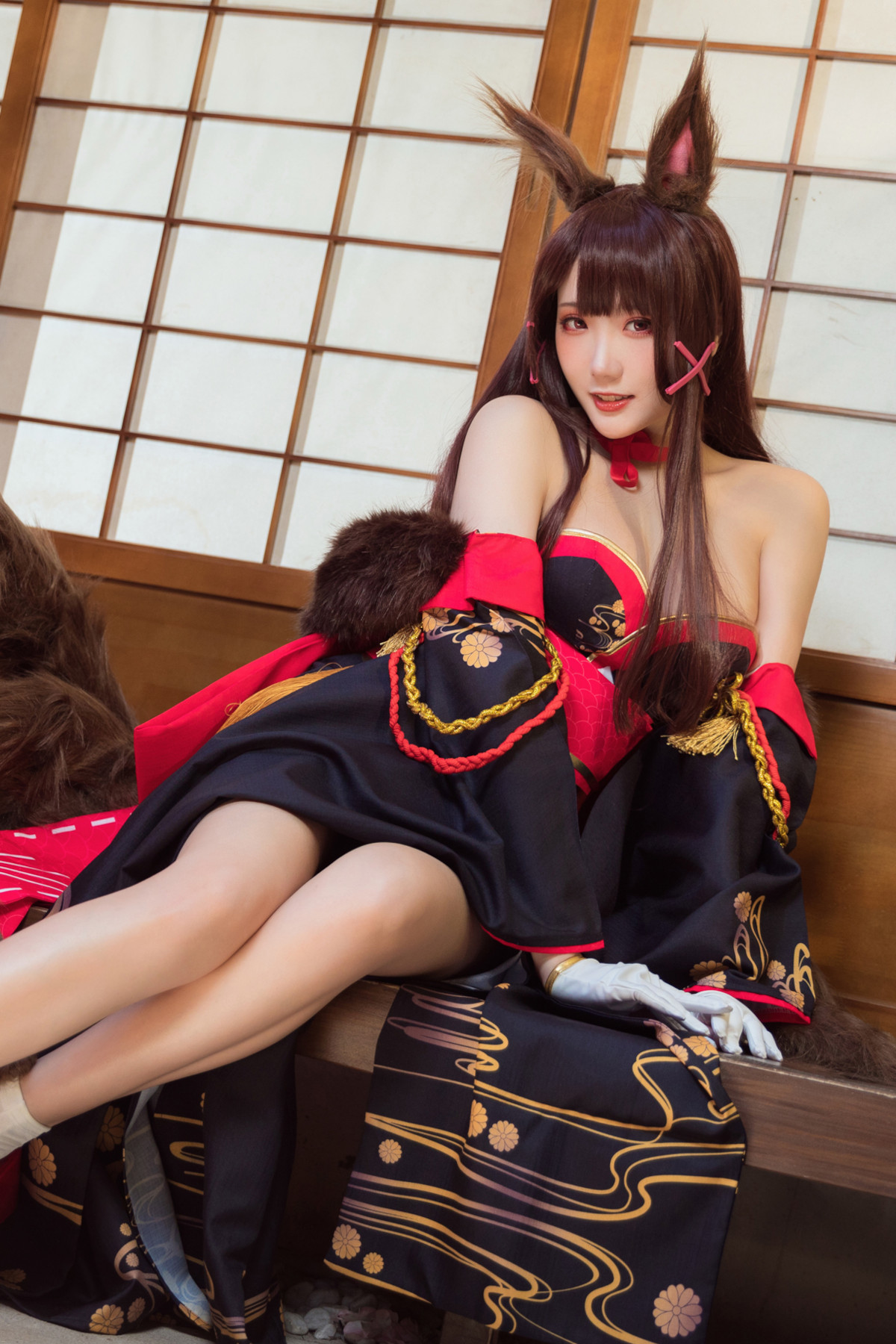 Cosplay 瓜希酱 赤城 Akagi [32P]