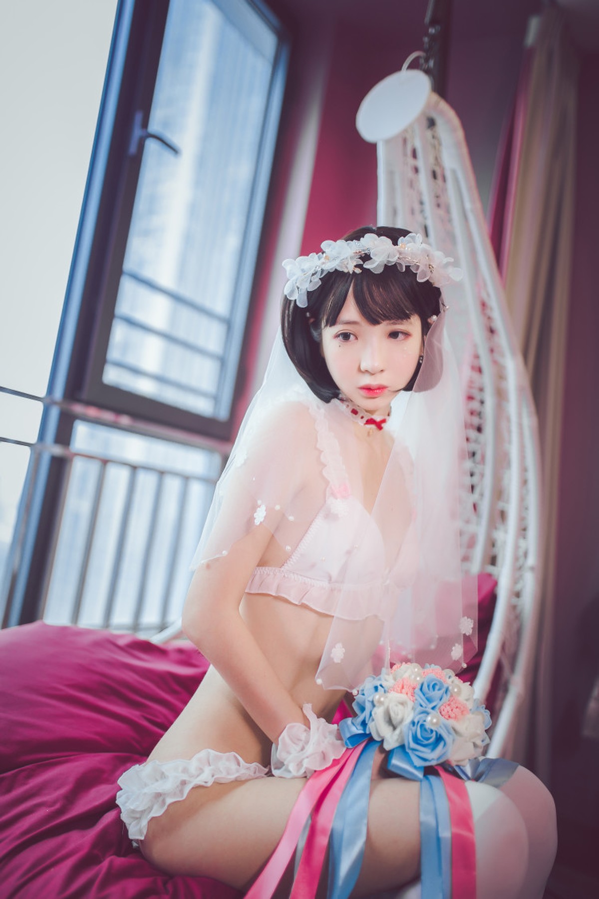 Cosplay 疯猫ss 梦中的婚礼 [49P]