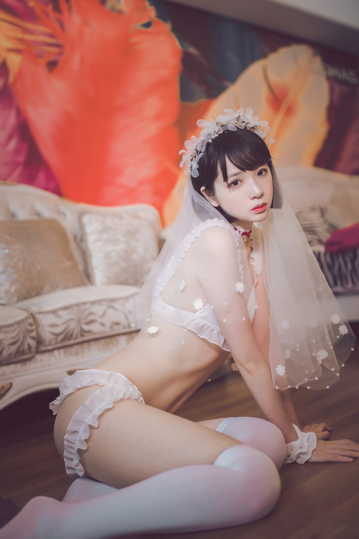 Cosplay 疯猫ss 梦中的婚礼 [49P]