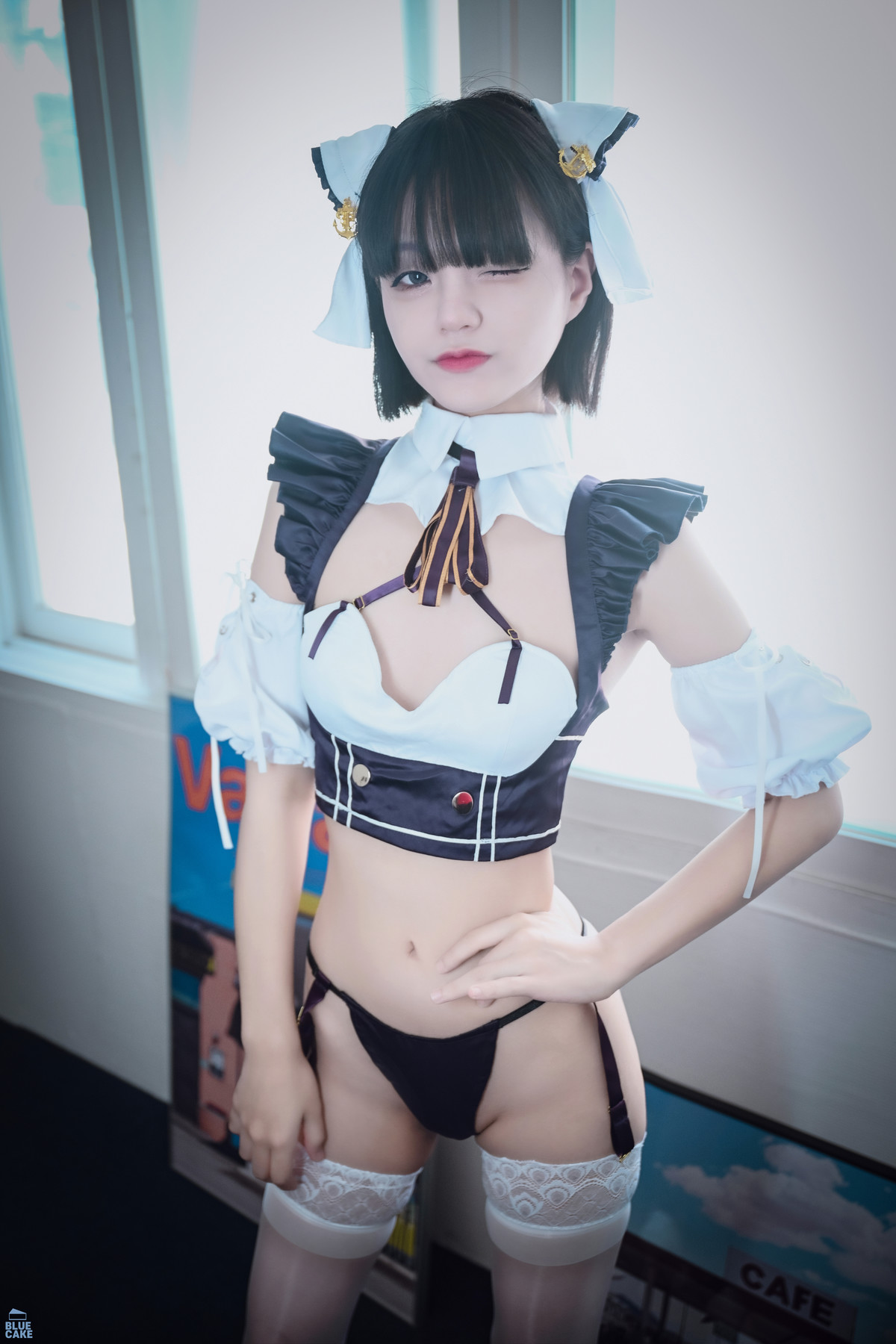 Jeong Jenny 정제니, [BLUECAKE] Maid Cosplay Set.01 [42P]