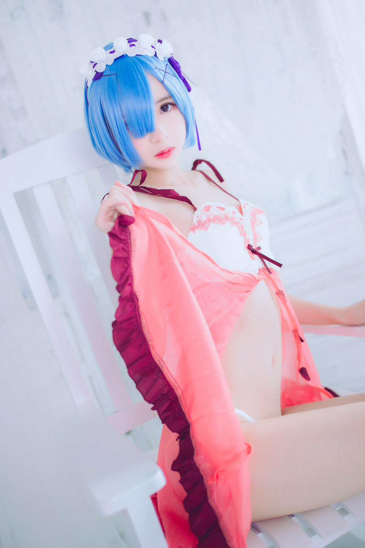 Cosplay 疯猫ss 蕾姆 [42P]