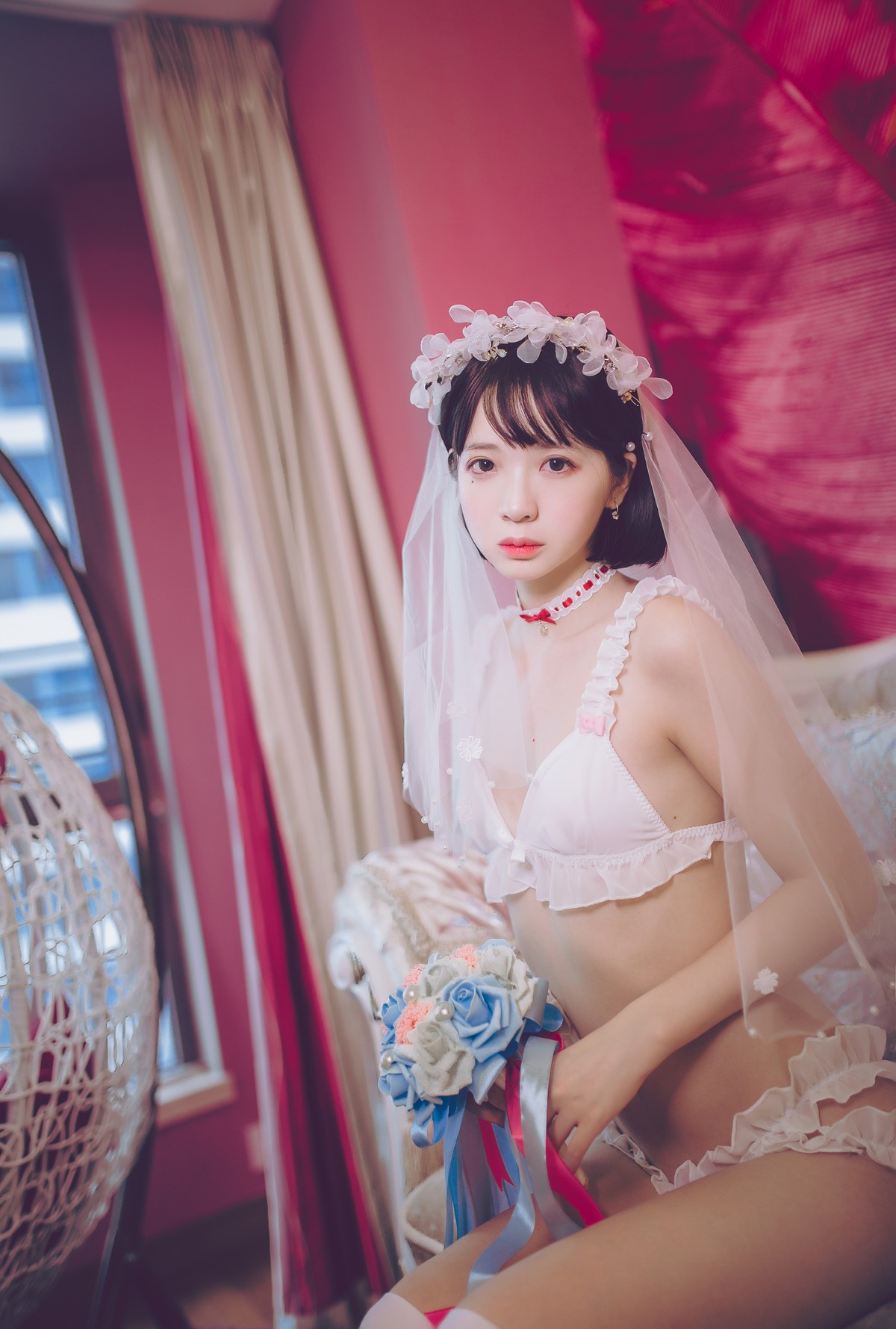 Cosplay 疯猫ss 梦中的婚礼 [49P]