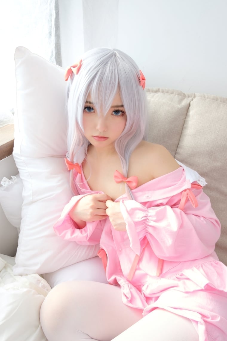 Izumi Sagiri Cosplay 森萝财团 Loli girl cosplay very cute girl [81P]