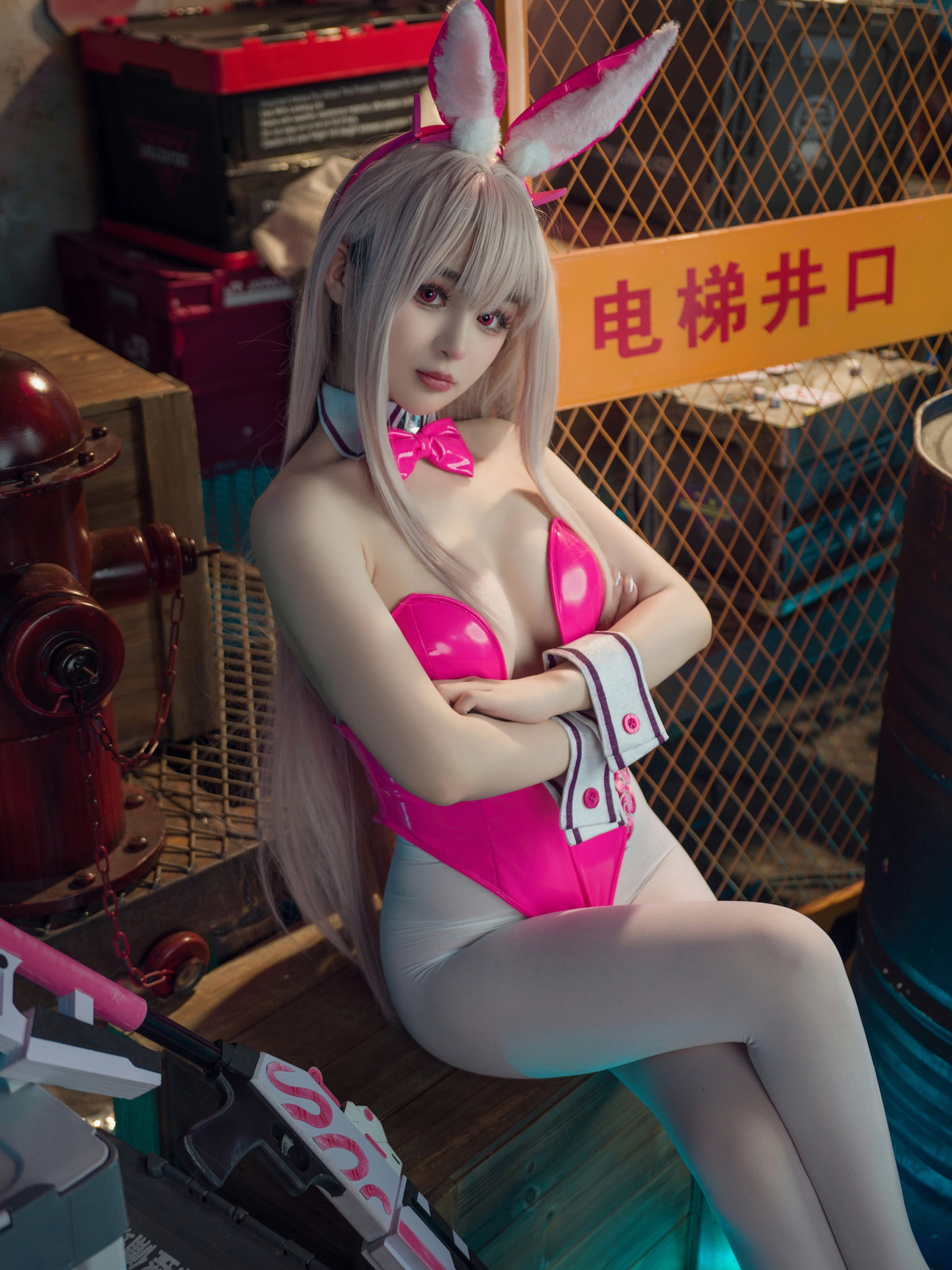 Cosplay 桜井宁宁 Viper Bunny 毒蛇兔女郎 [56P]