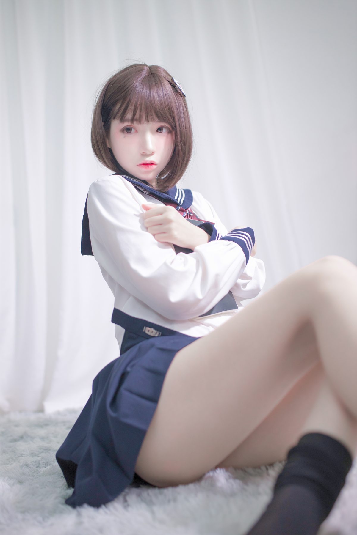 Coser@疯猫ss – 居家JK