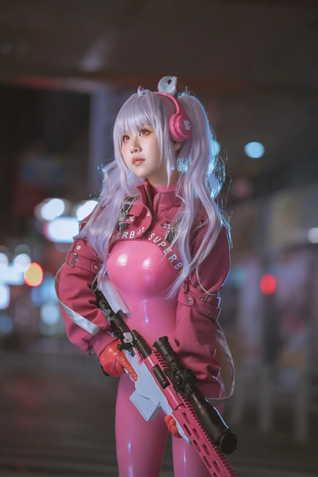 阳光美少女萌芽儿o0爱丽丝主题户外性感粉红连体衣紧身秀凹凸身材撩人诱惑写真 [108P]