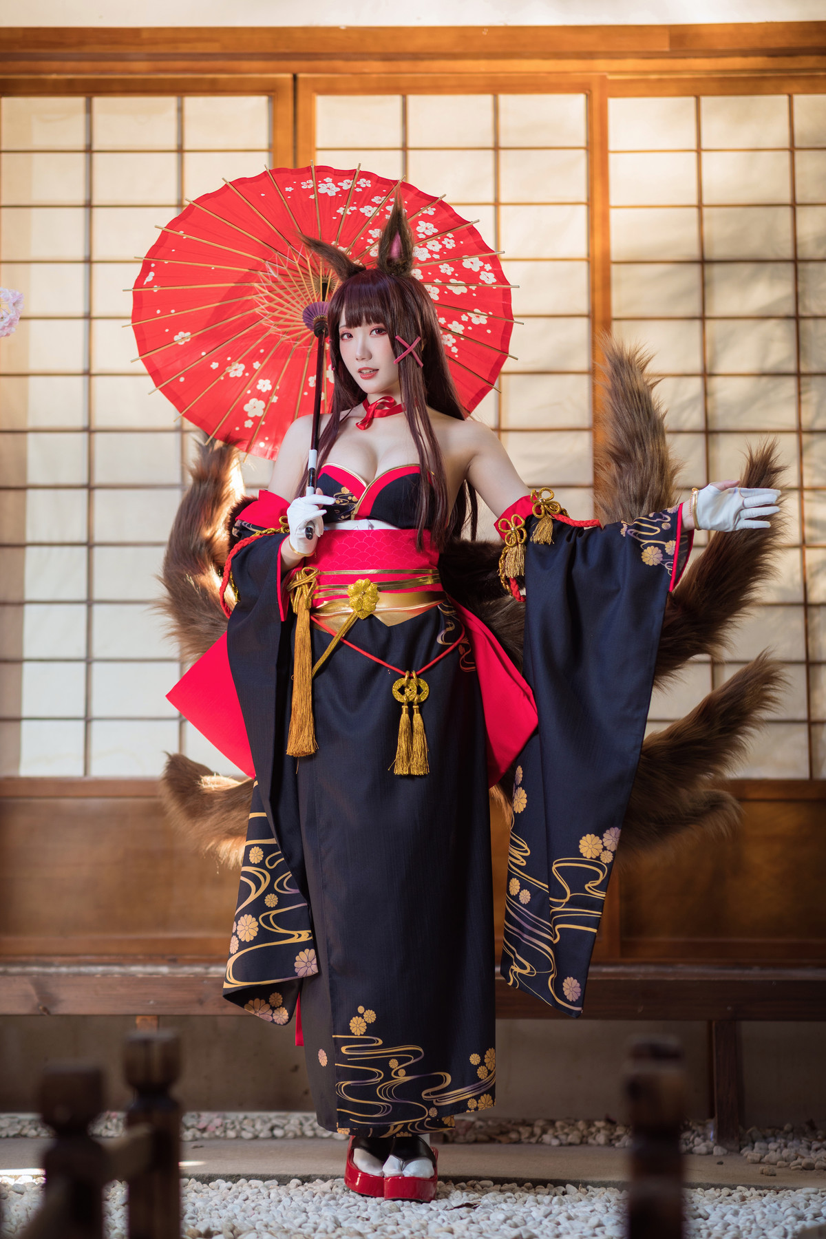 Cosplay 瓜希酱 赤城 Akagi [32P]