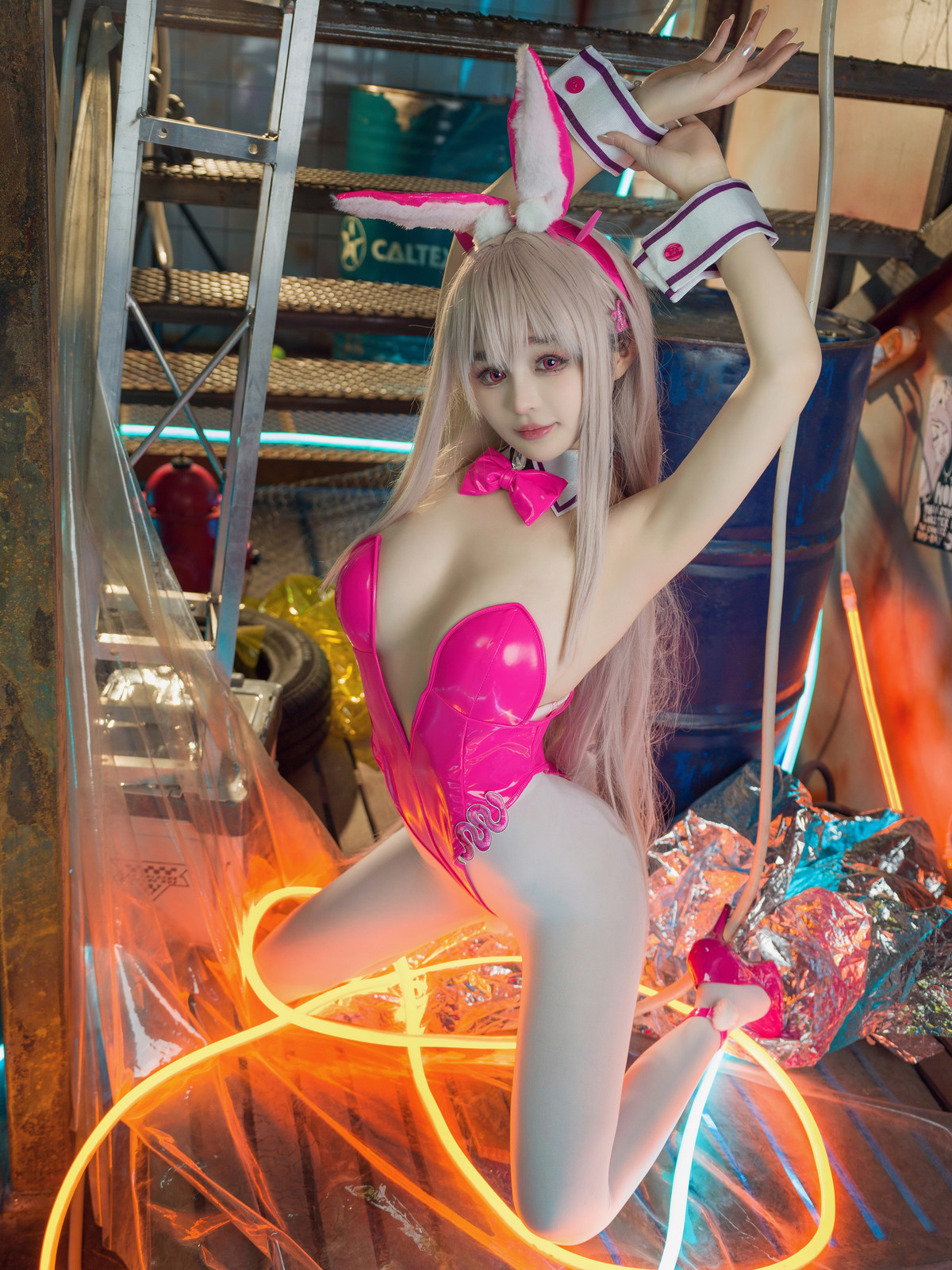 Cosplay 桜井宁宁 Viper Bunny 毒蛇兔女郎 [56P]