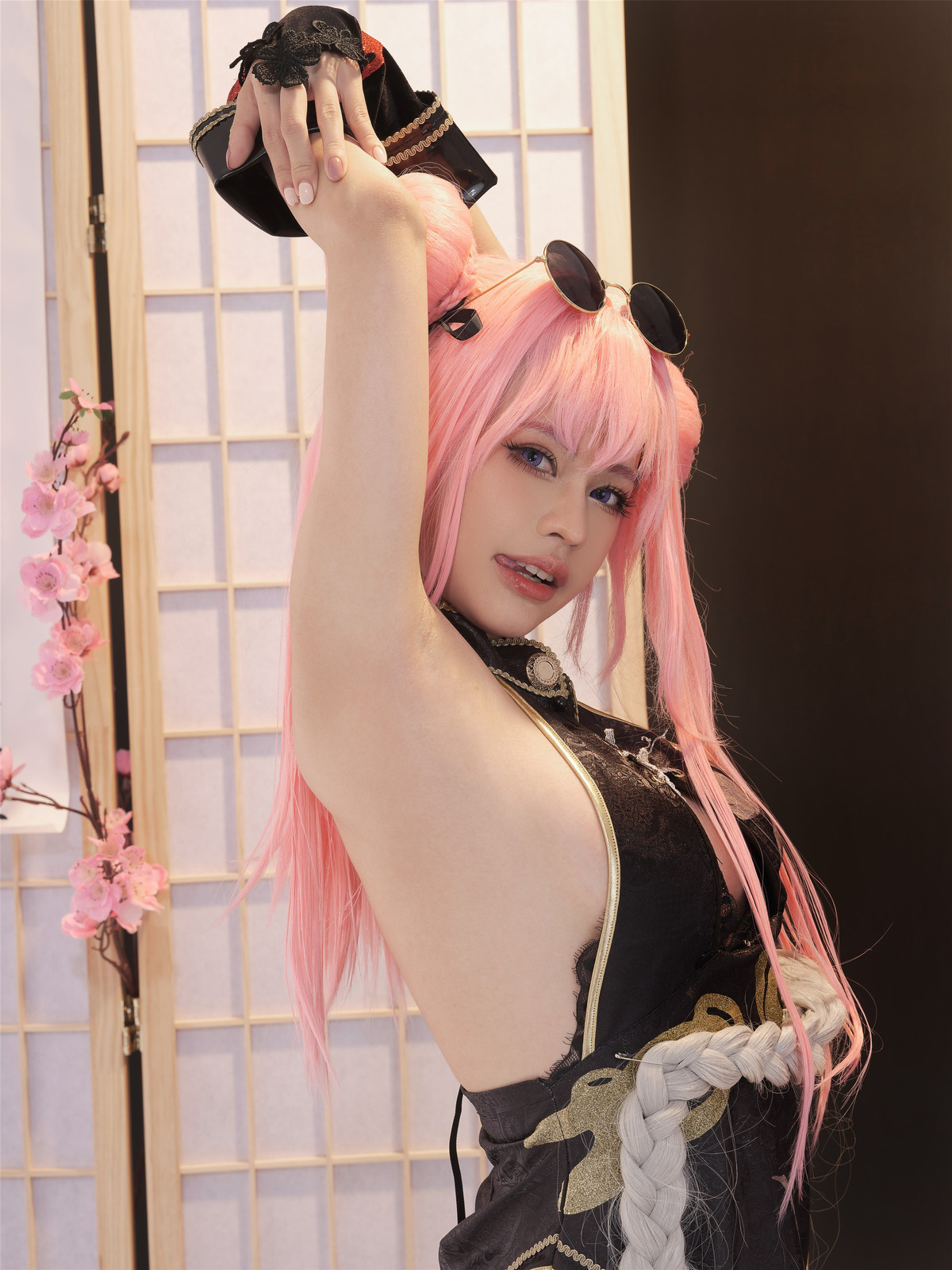 Cosplay PingPing平平 Bremerton KungFu Qipao [34P]