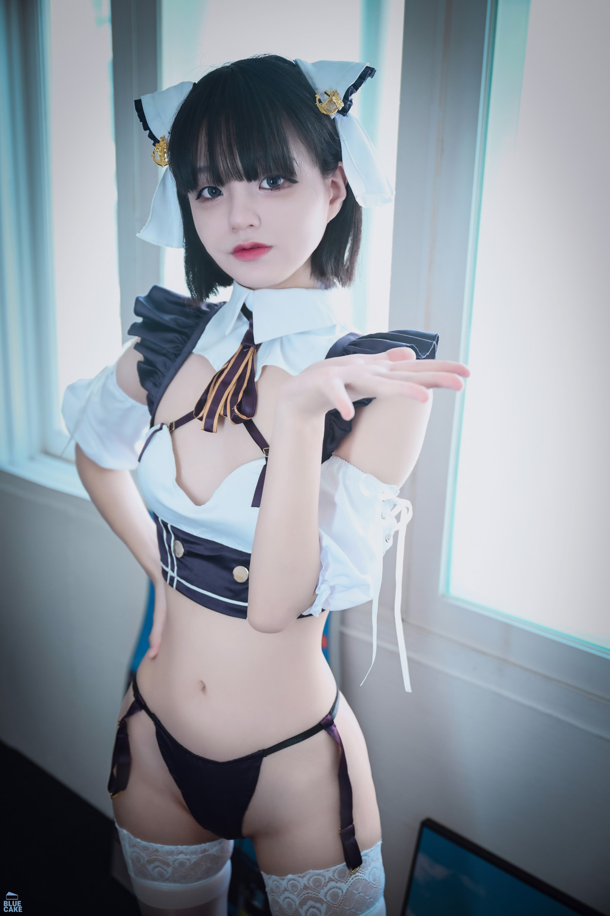 Jeong Jenny 정제니, [BLUECAKE] Maid Cosplay Set.01 [42P]