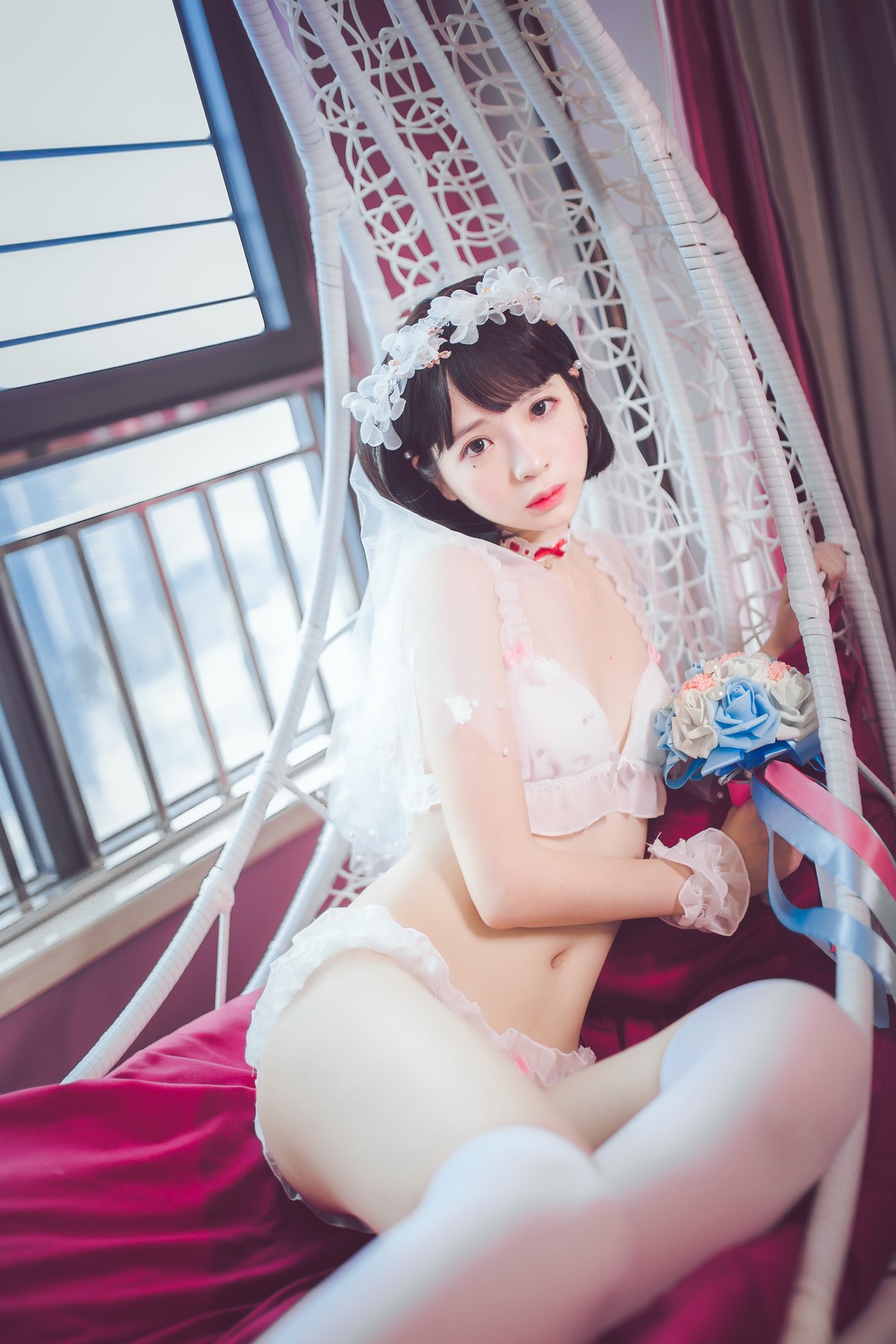 Cosplay 疯猫ss 梦中的婚礼 [49P]