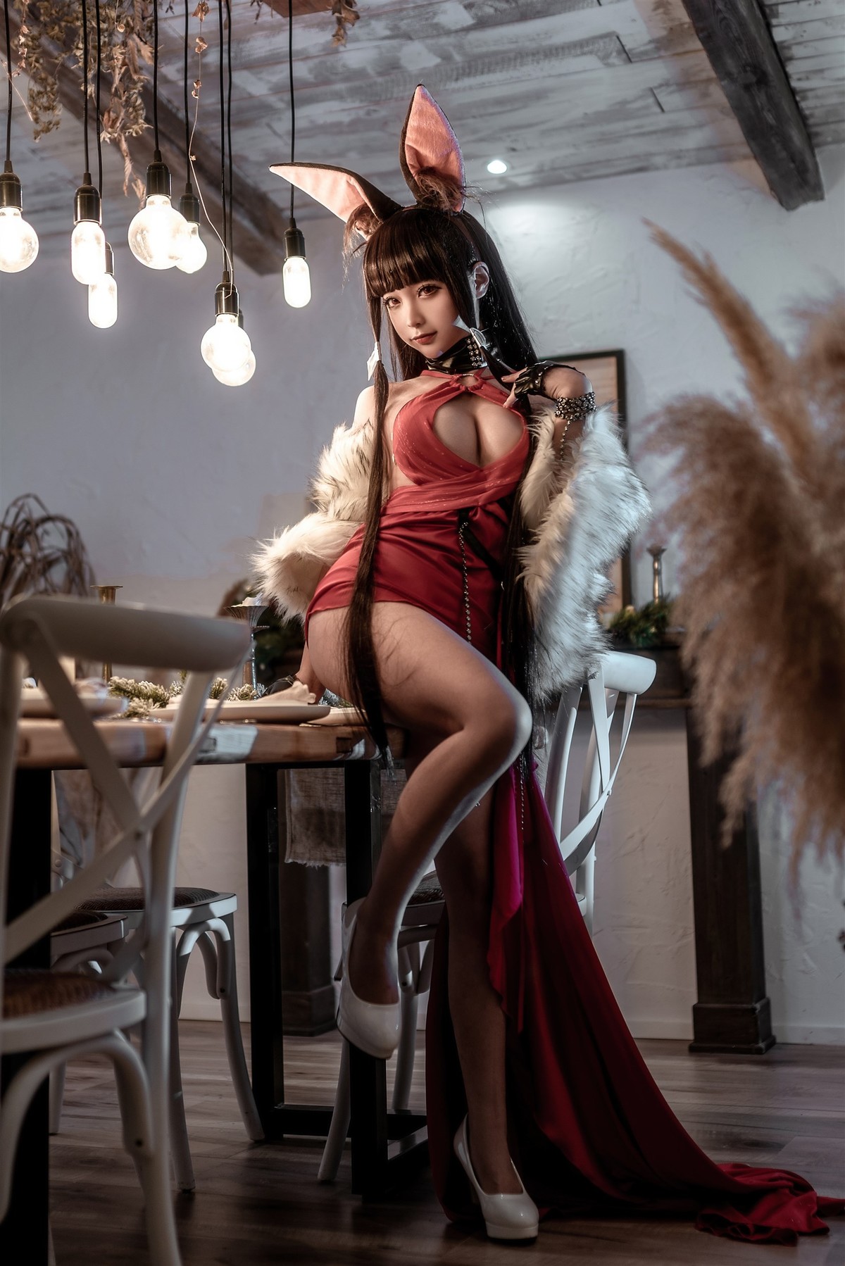 Cosplay 蠢沫沫Chunmomo Akagi Ruby Laced [40P]