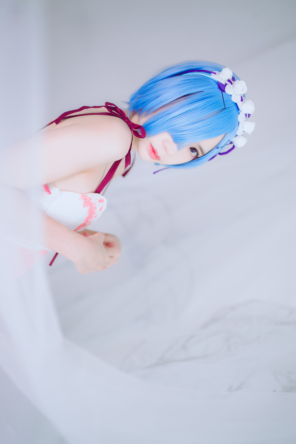 Cosplay 疯猫ss 蕾姆 [42P]