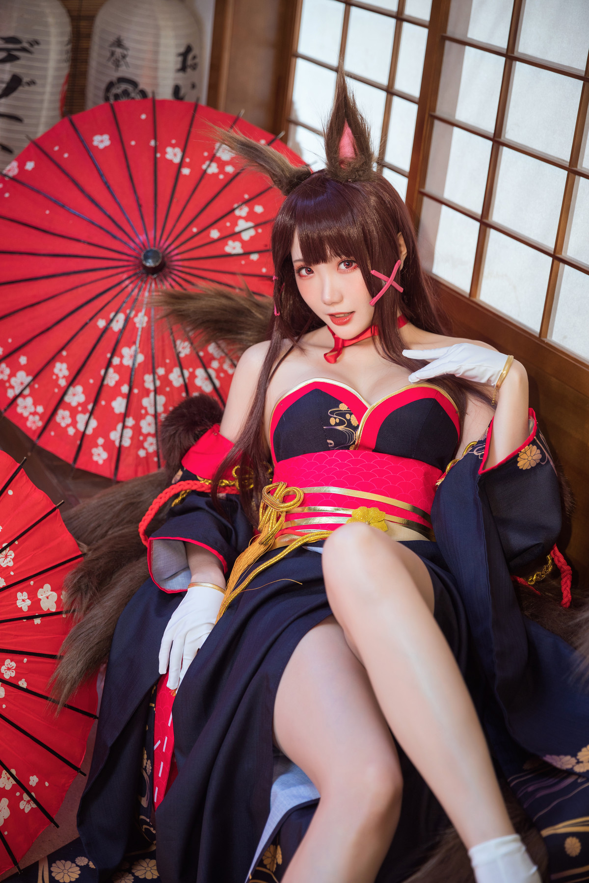 Cosplay 瓜希酱 赤城 Akagi [32P]