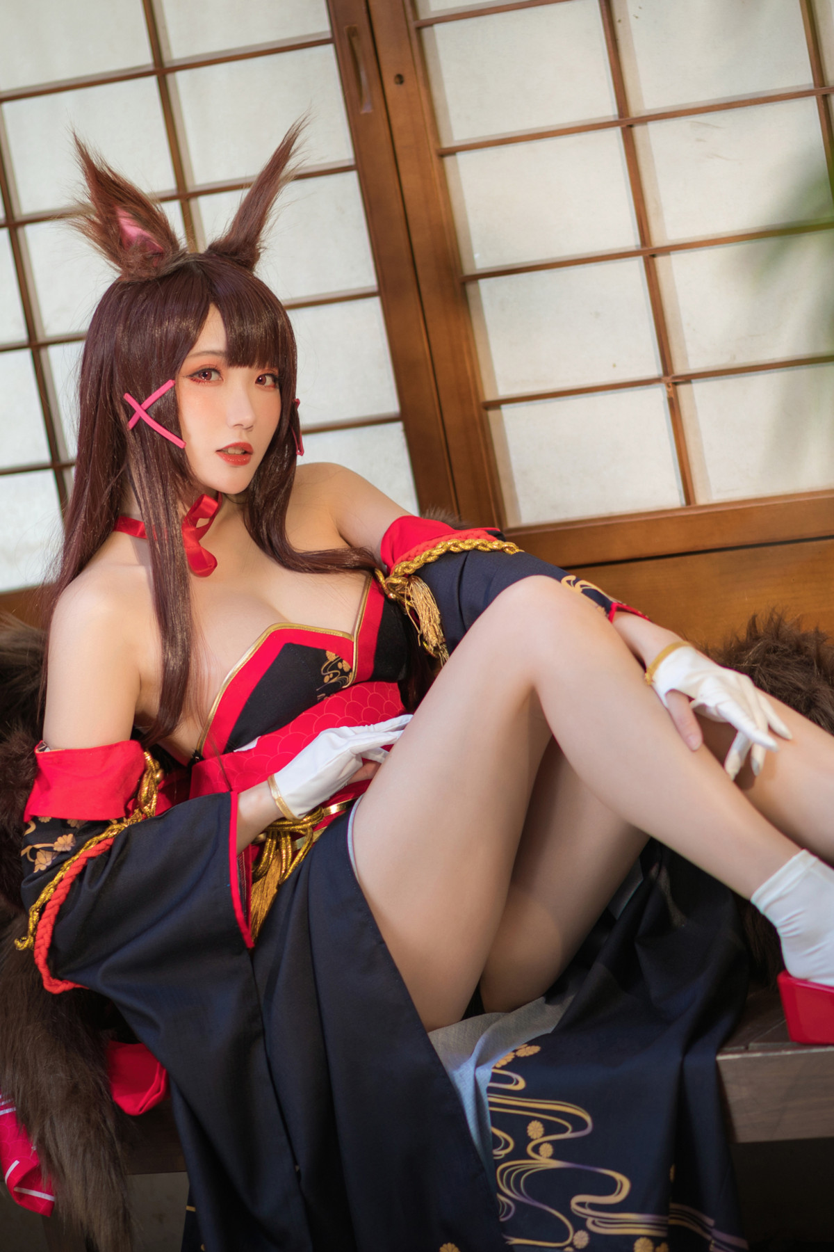 Cosplay 瓜希酱 赤城 Akagi [32P]