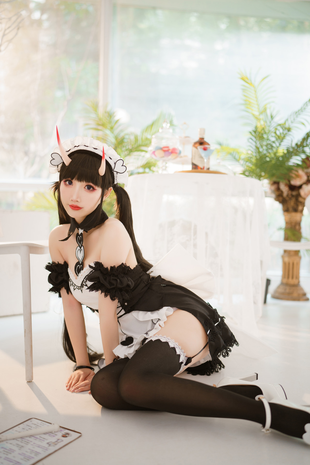 Cosplay 面饼仙儿 能代女仆 Maid [31P]